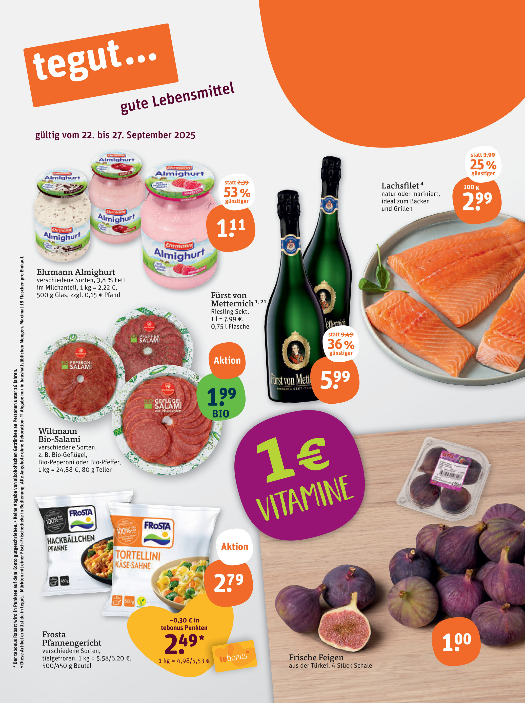tegut - Tegut-Prospekt gültig vom 22.09. bis 27.09. - page: 3