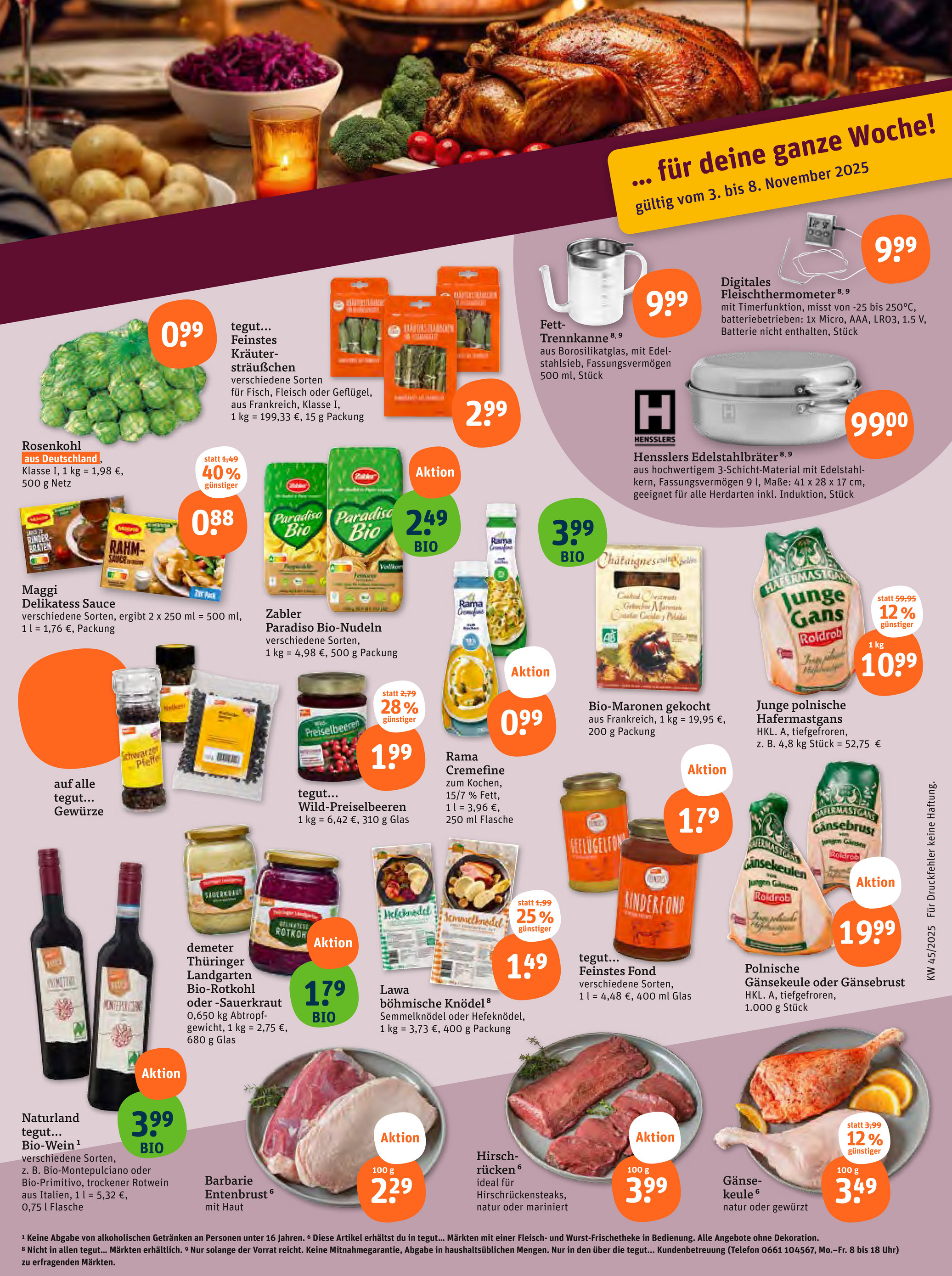 tegut - Tegut-Prospekt gültig vom 07.11. bis 08.11. - page: 2