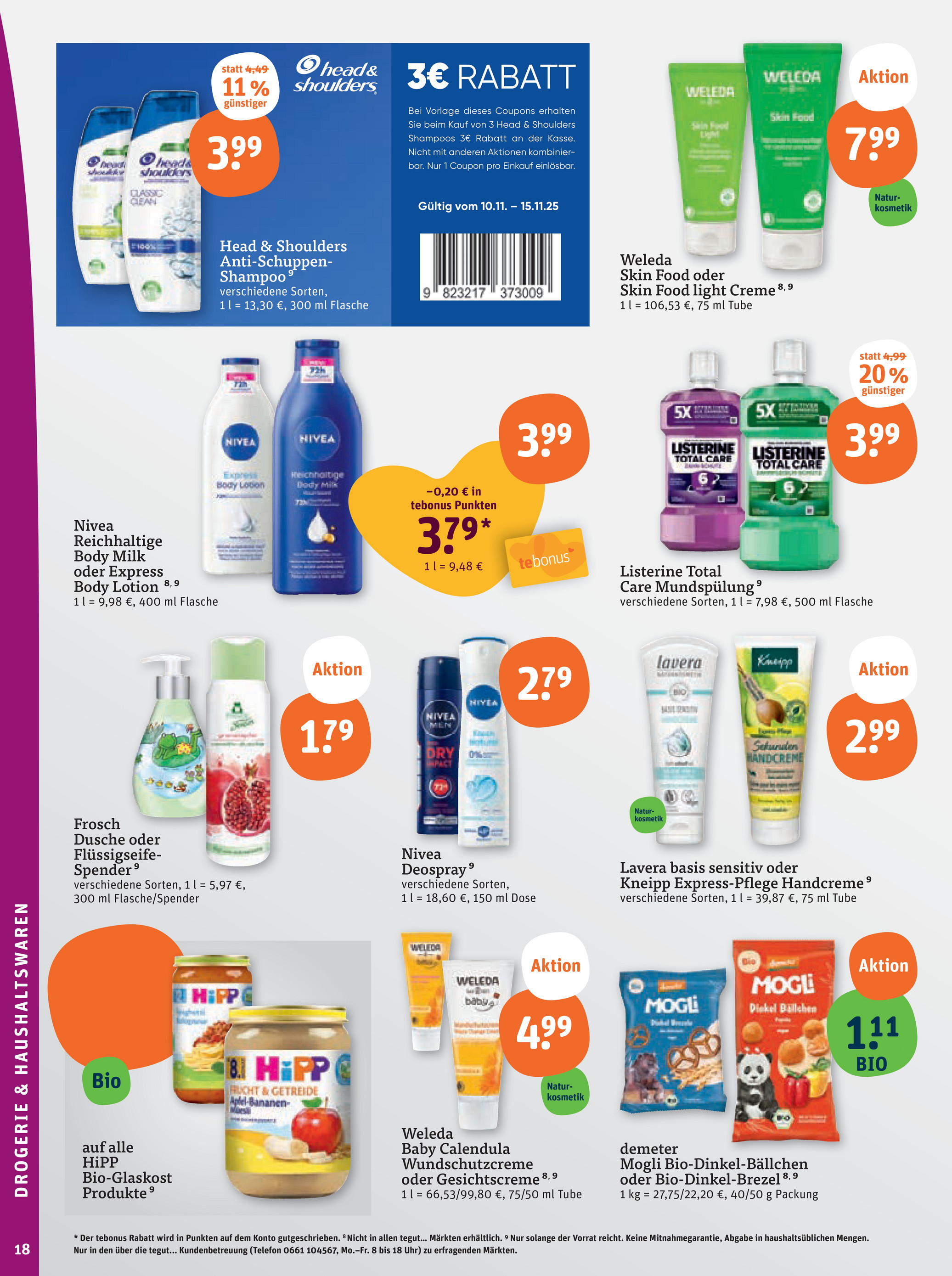 tegut - Tegut-Prospekt gültig vom 14.11. bis 15.11. - page: 20