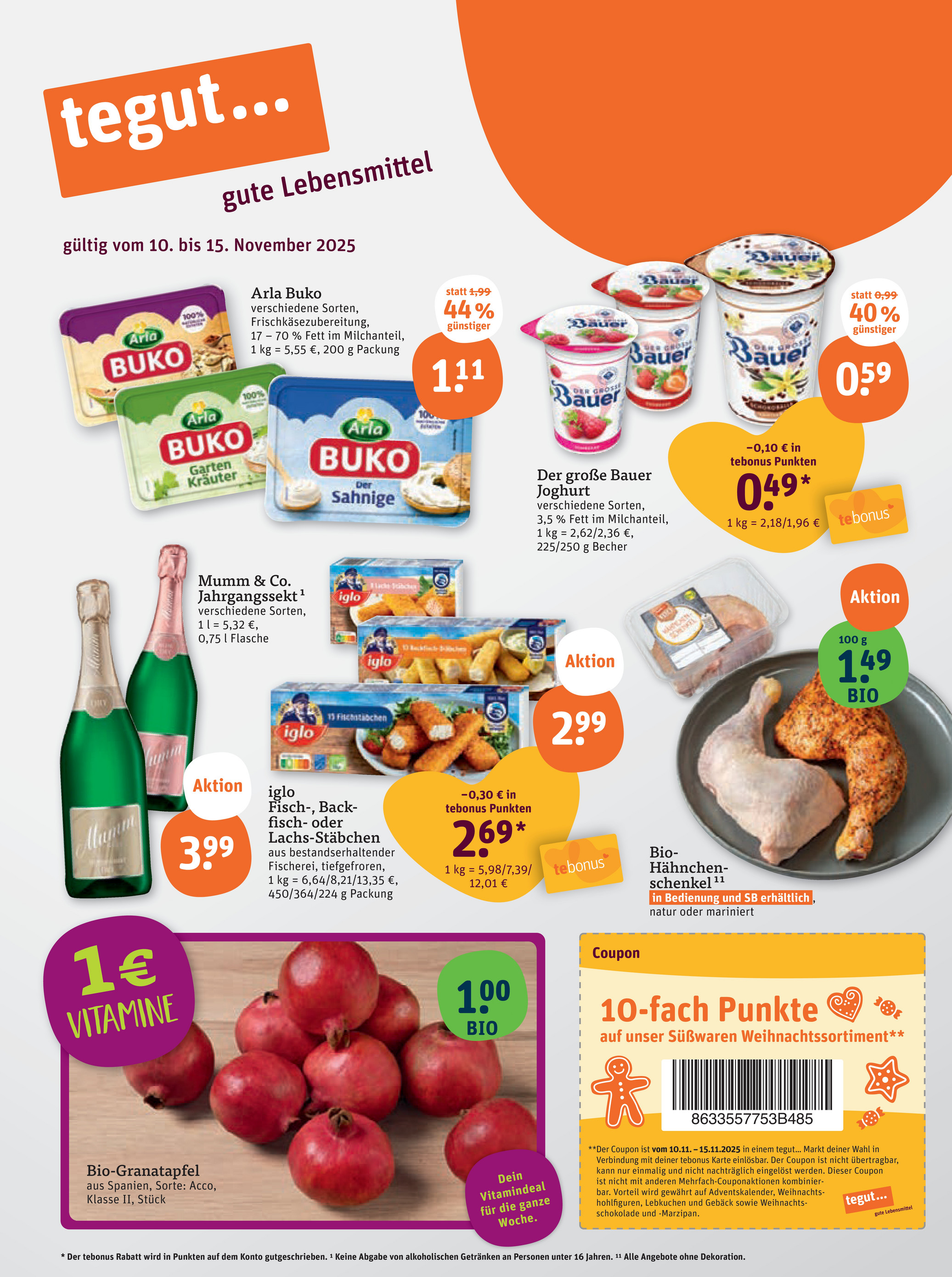 tegut - Tegut-Prospekt gültig vom 14.11. bis 15.11. - page: 3