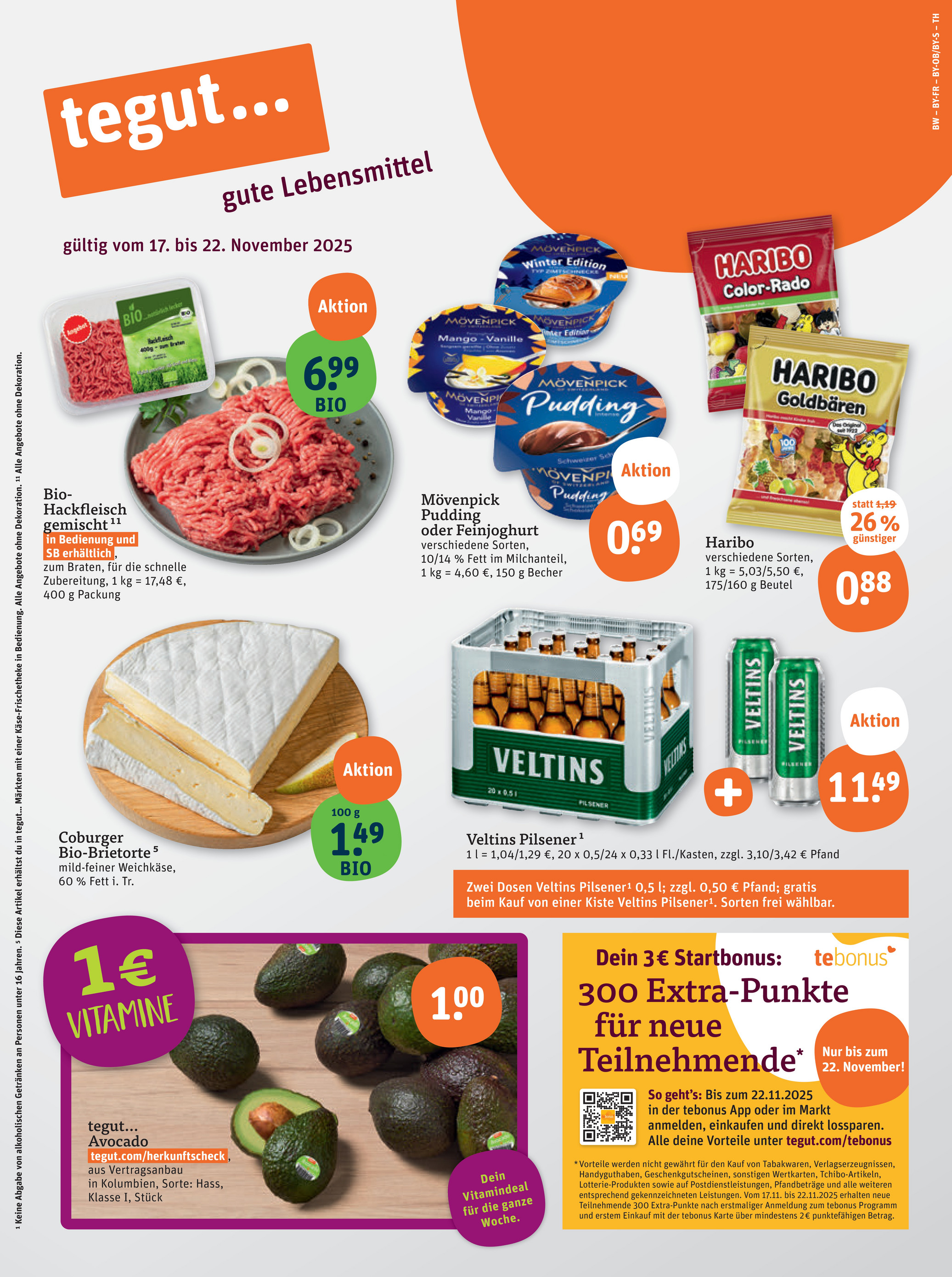 tegut - Tegut-Prospekt gültig vom 17.11. bis 22.11. - page: 3