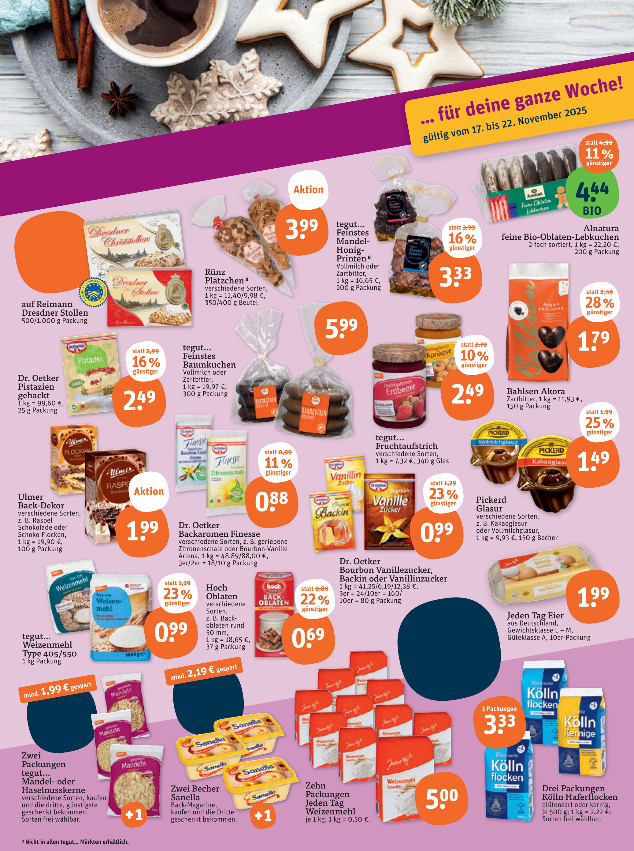 tegut - Tegut-Prospekt gültig vom 17.11. bis 22.11. - page: 2