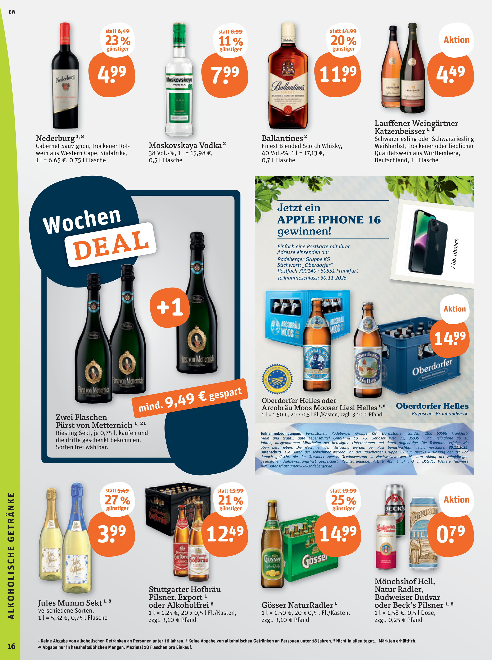 tegut - Tegut-Prospekt gültig vom 17.11. bis 22.11. - page: 18