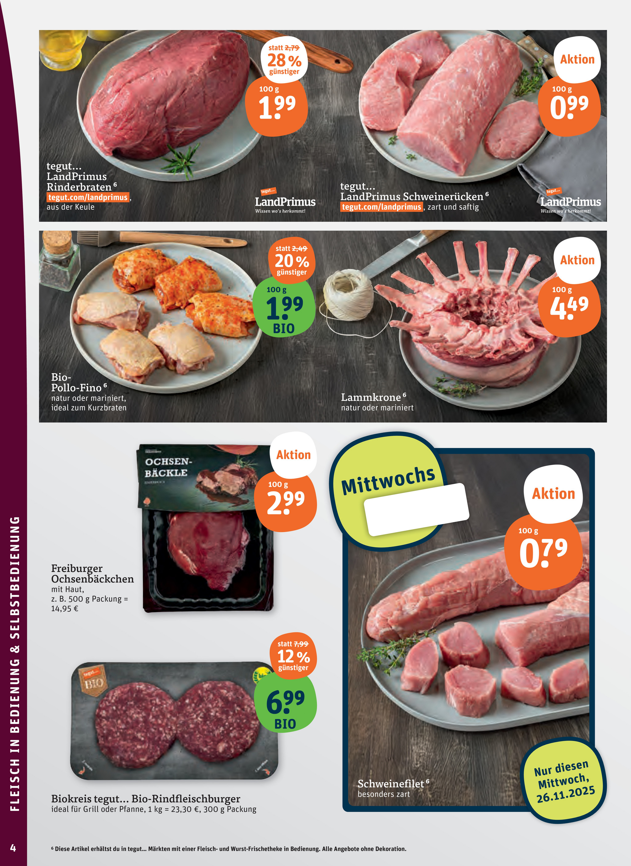 tegut - Tegut-Prospekt gültig vom 24.11. bis 29.11. - page: 6