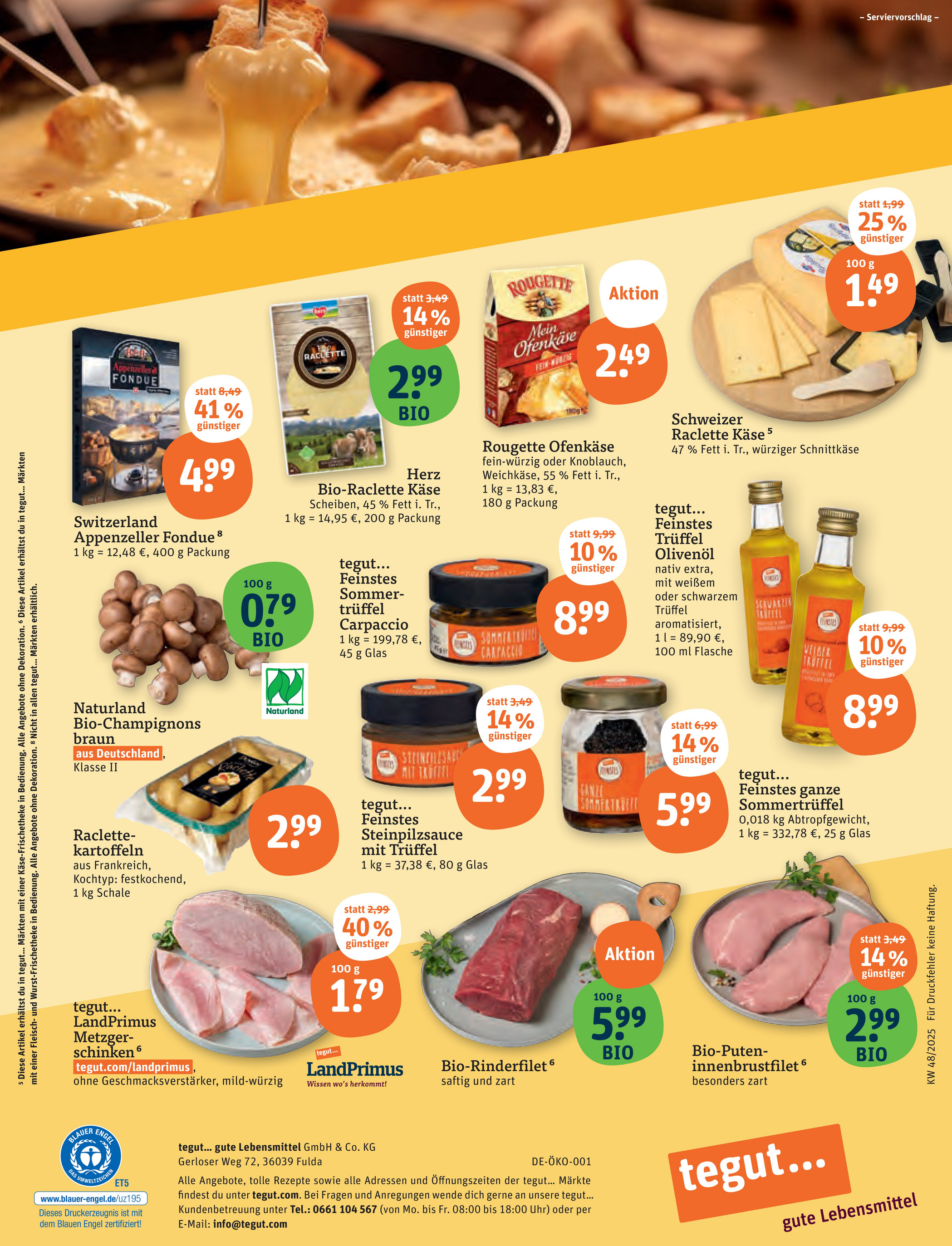 tegut - Tegut-Prospekt gültig vom 24.11. bis 29.11. - page: 23
