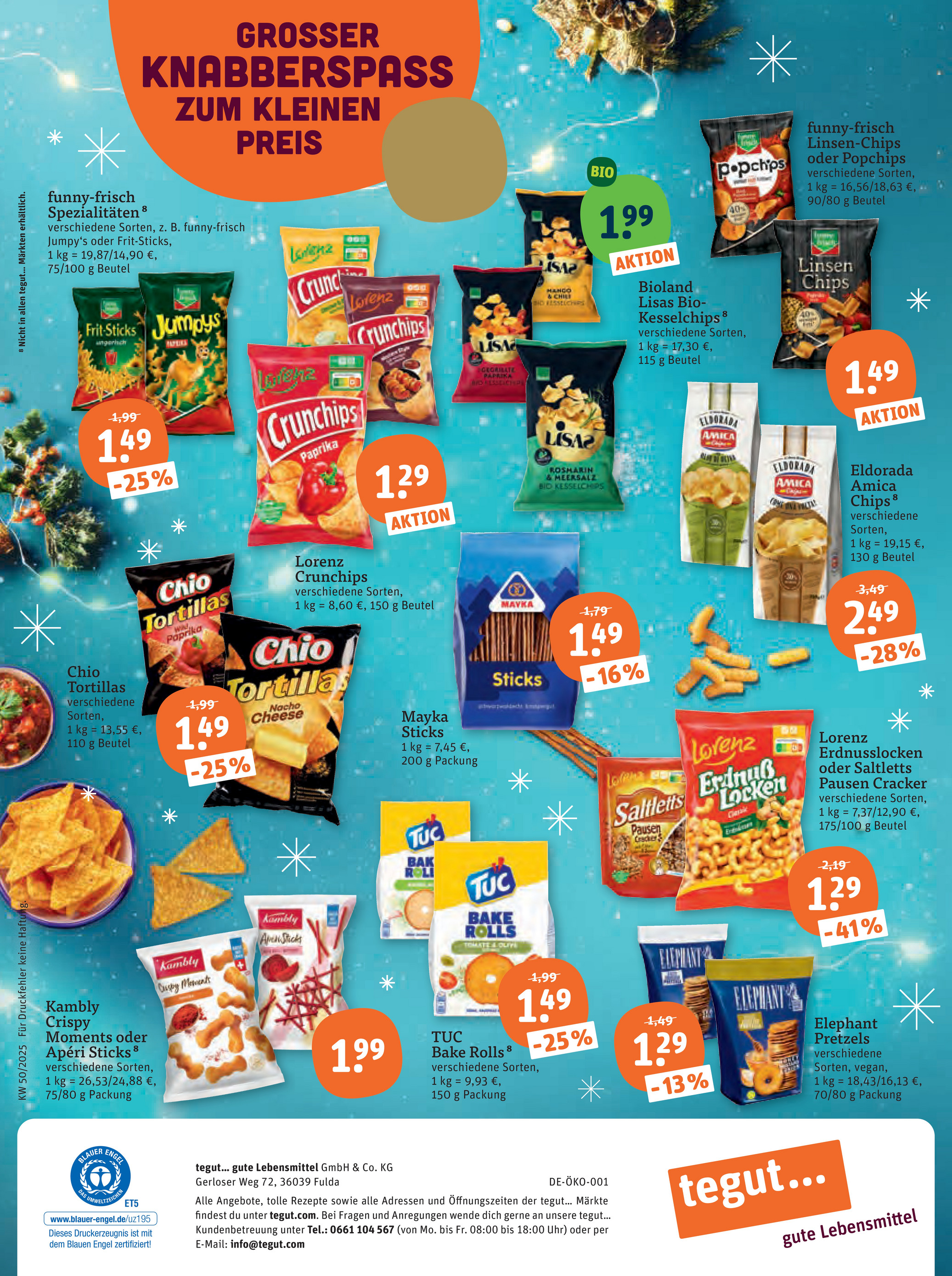 tegut - Tegut-Prospekt gültig vom 08.12. bis 13.12. - page: 23