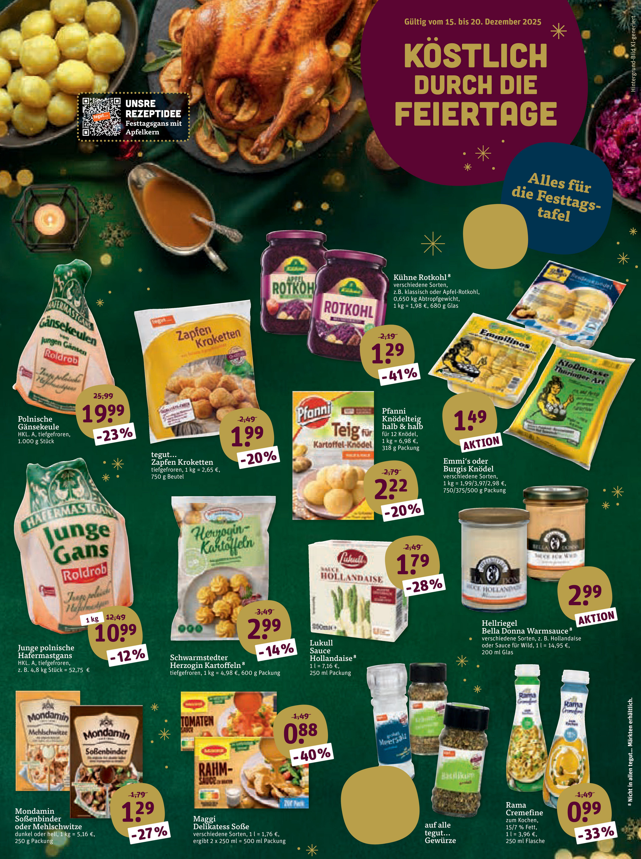 tegut - Tegut-Prospekt gültig vom 15.12. bis 20.12. - page: 2