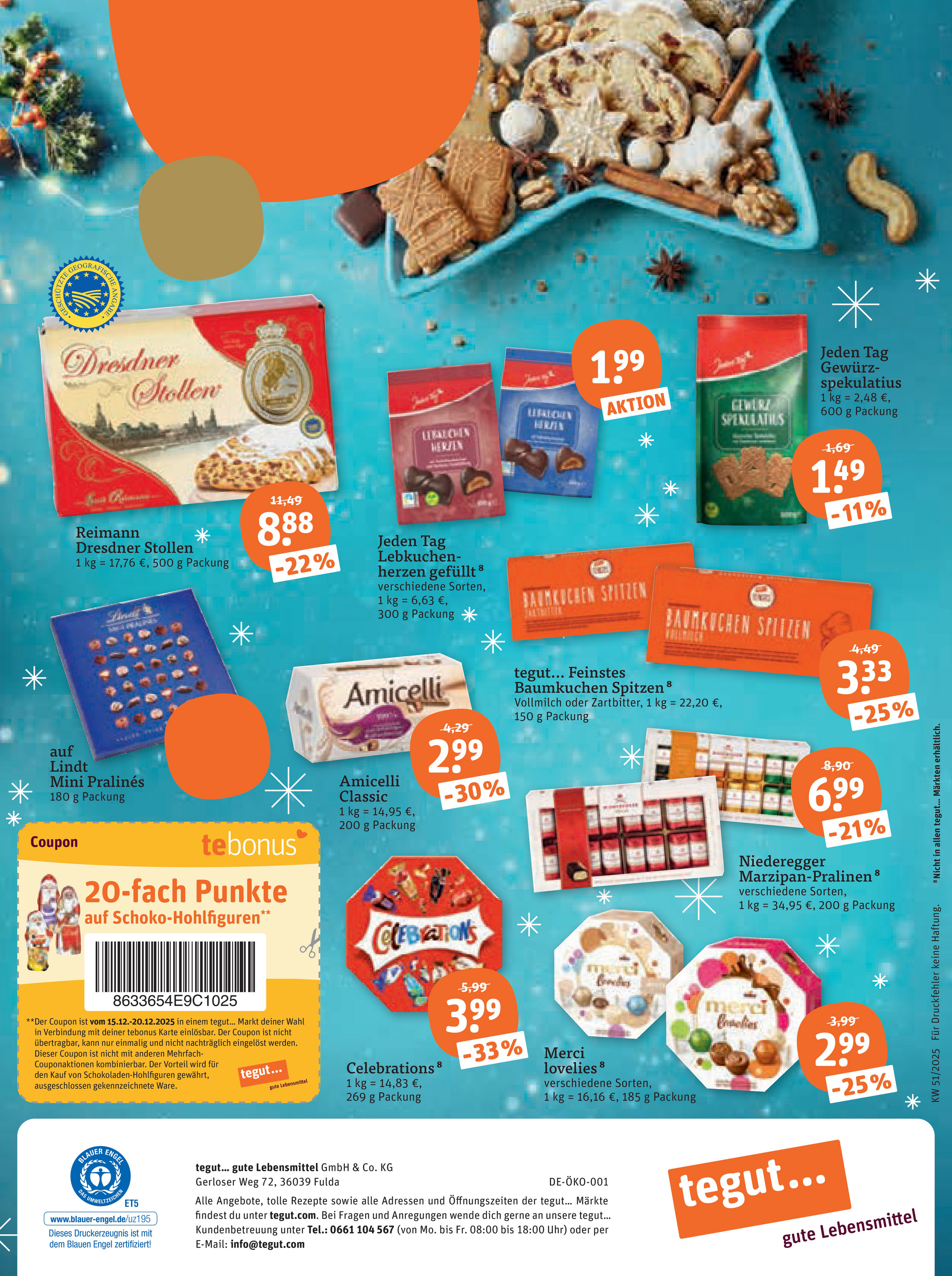 tegut - Tegut-Prospekt gültig vom 15.12. bis 20.12. - page: 30