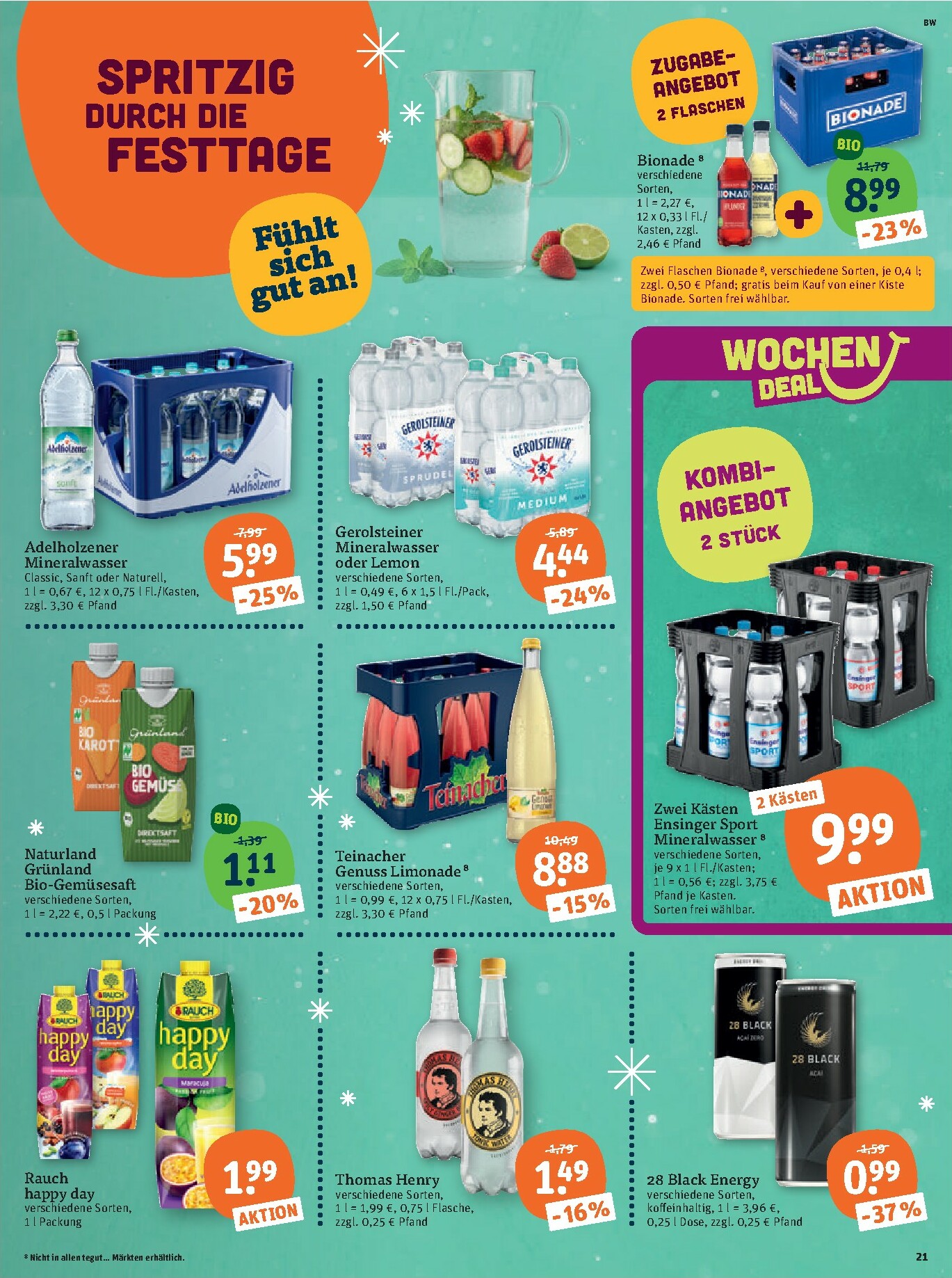 tegut - Tegut-Prospekt gültig vom 22.12. bis 27.12. - page: 23