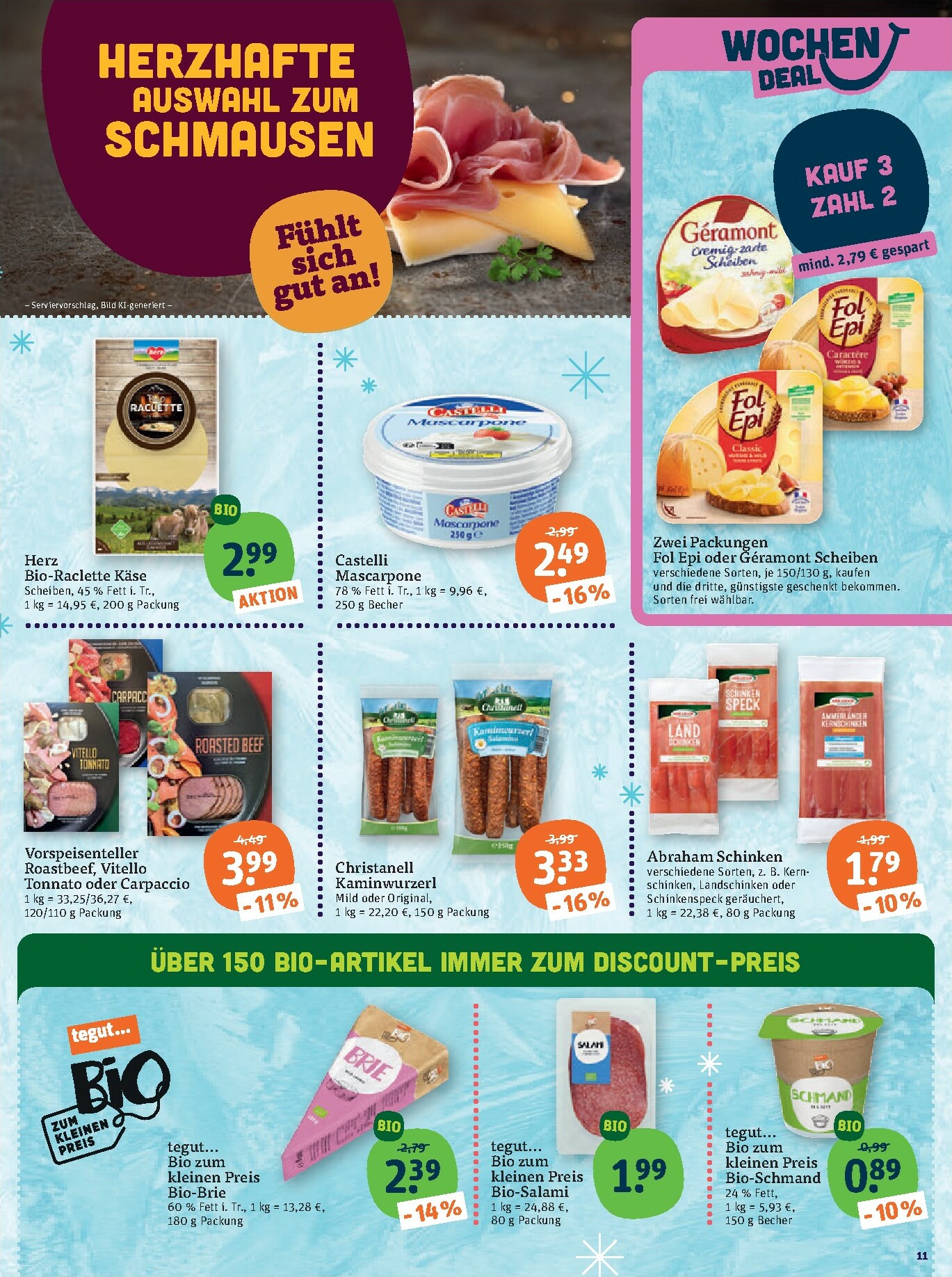 tegut - Tegut-Prospekt gültig vom 22.12. bis 27.12. - page: 13