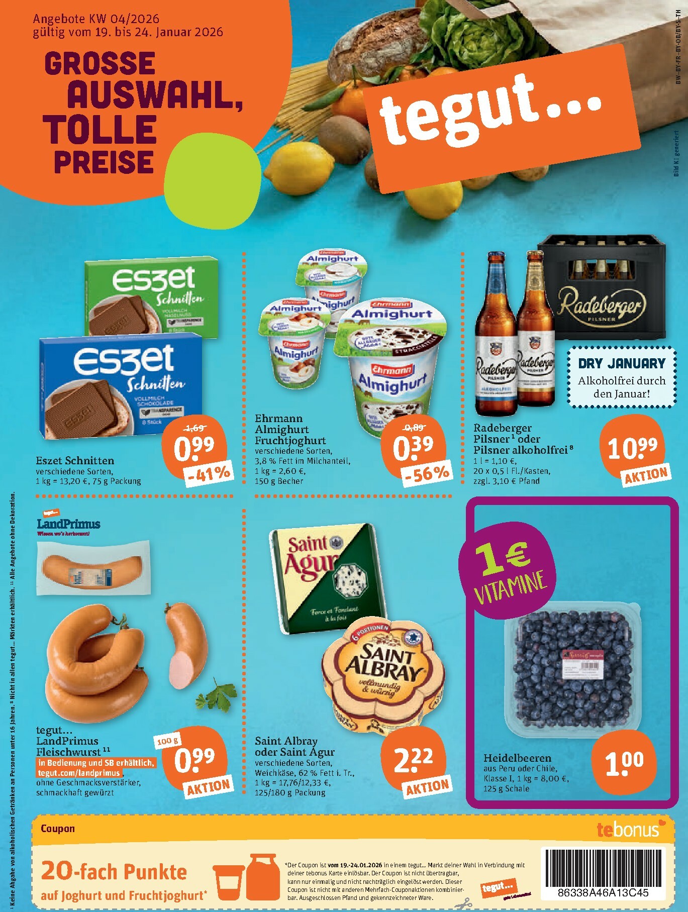 tegut - Tegut-Prospekt gültig vom 19.01. bis 24.01. - page: 3