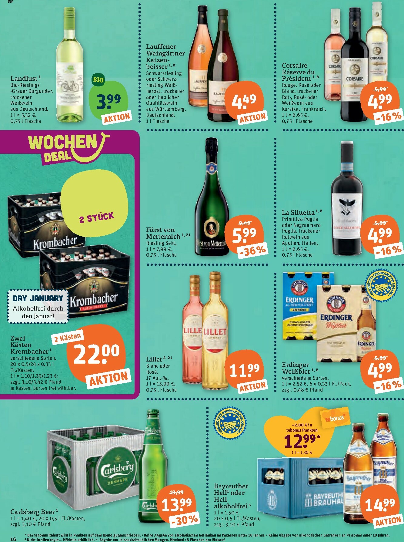 tegut - Tegut-Prospekt gültig vom 26.01. bis 31.01. - page: 18