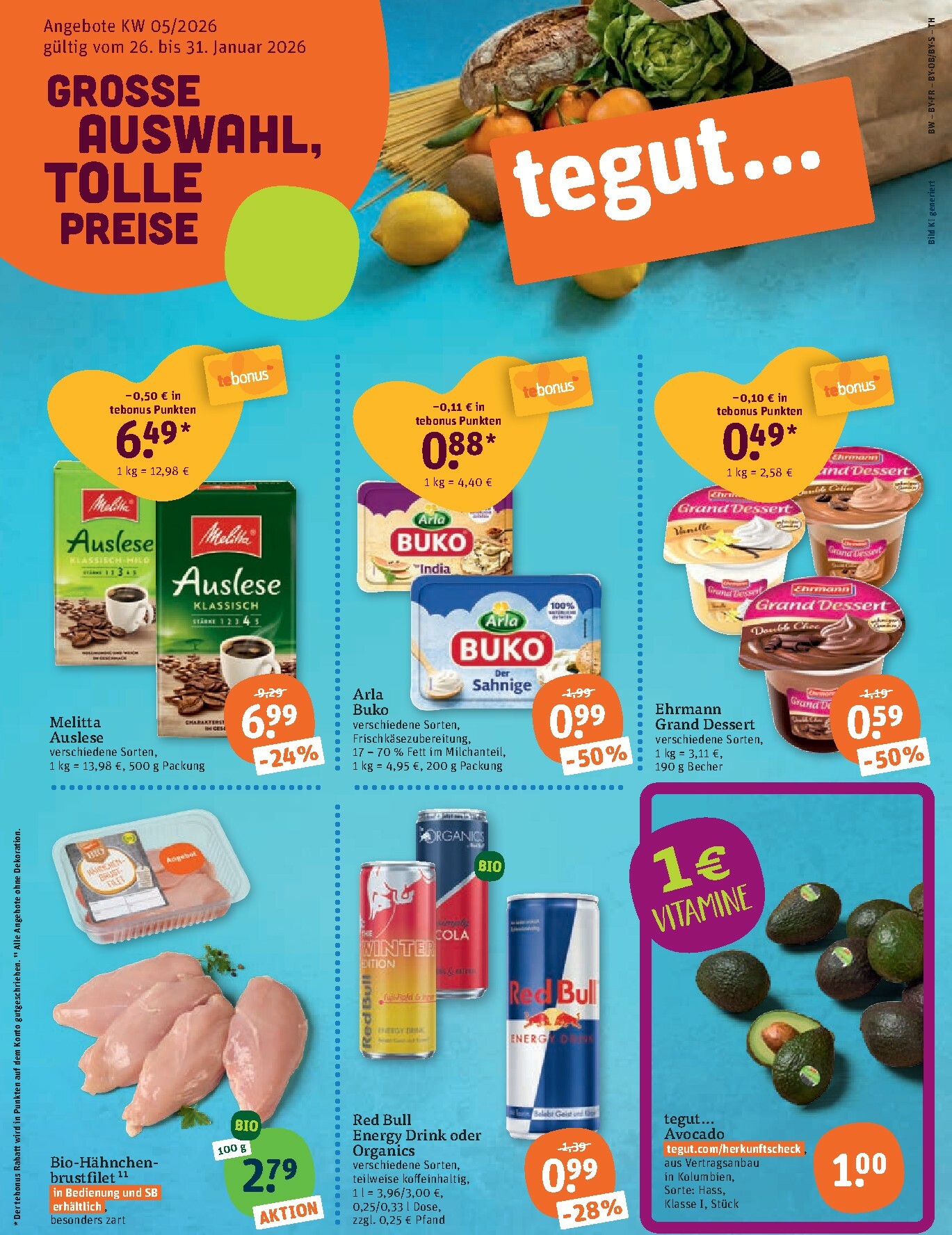 tegut - Tegut-Prospekt gültig vom 26.01. bis 31.01. - page: 3