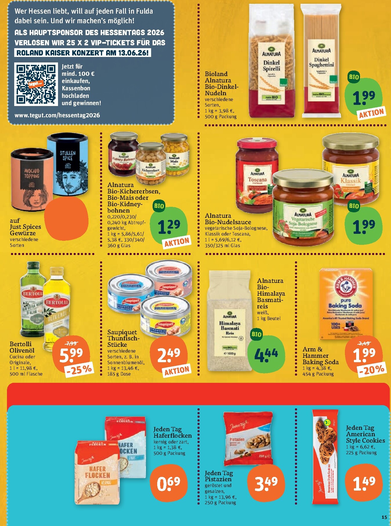 tegut - Tegut Prospekt nächste Woche – von Montag 13.04.2026 bis Samstag 18.04.2026 - page: 17