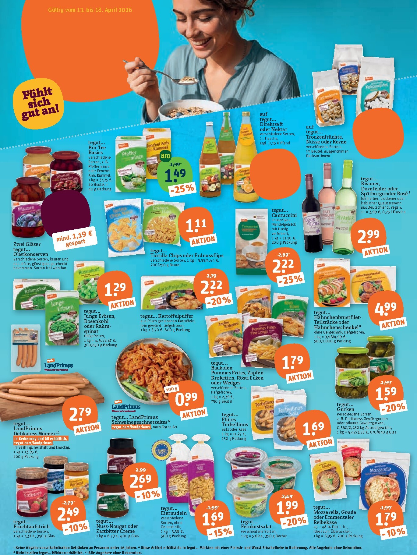 tegut - Tegut Prospekt nächste Woche – von Montag 13.04.2026 bis Samstag 18.04.2026 - page: 2