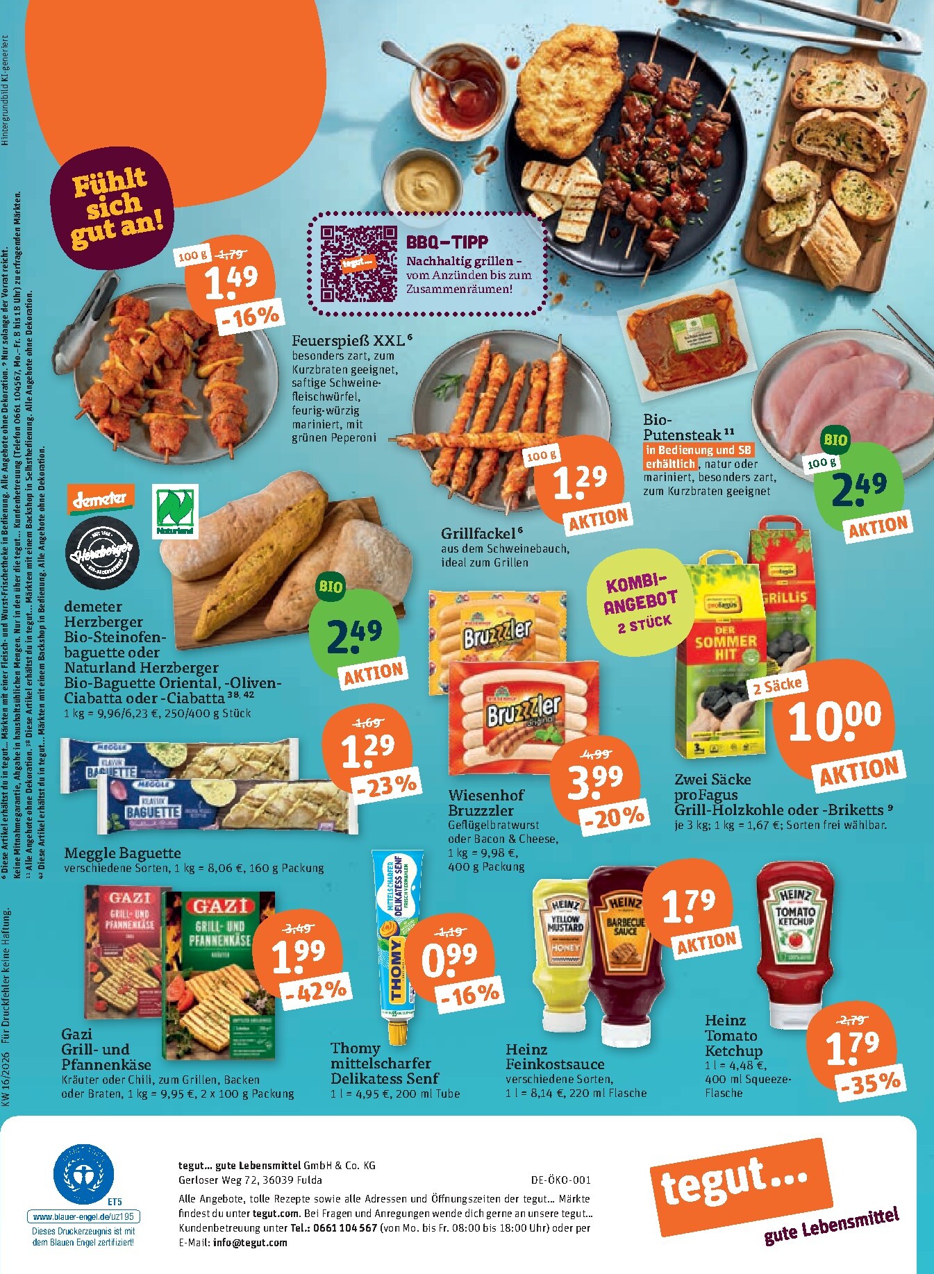 tegut - Tegut Prospekt nächste Woche – von Montag 13.04.2026 bis Samstag 18.04.2026 - page: 23