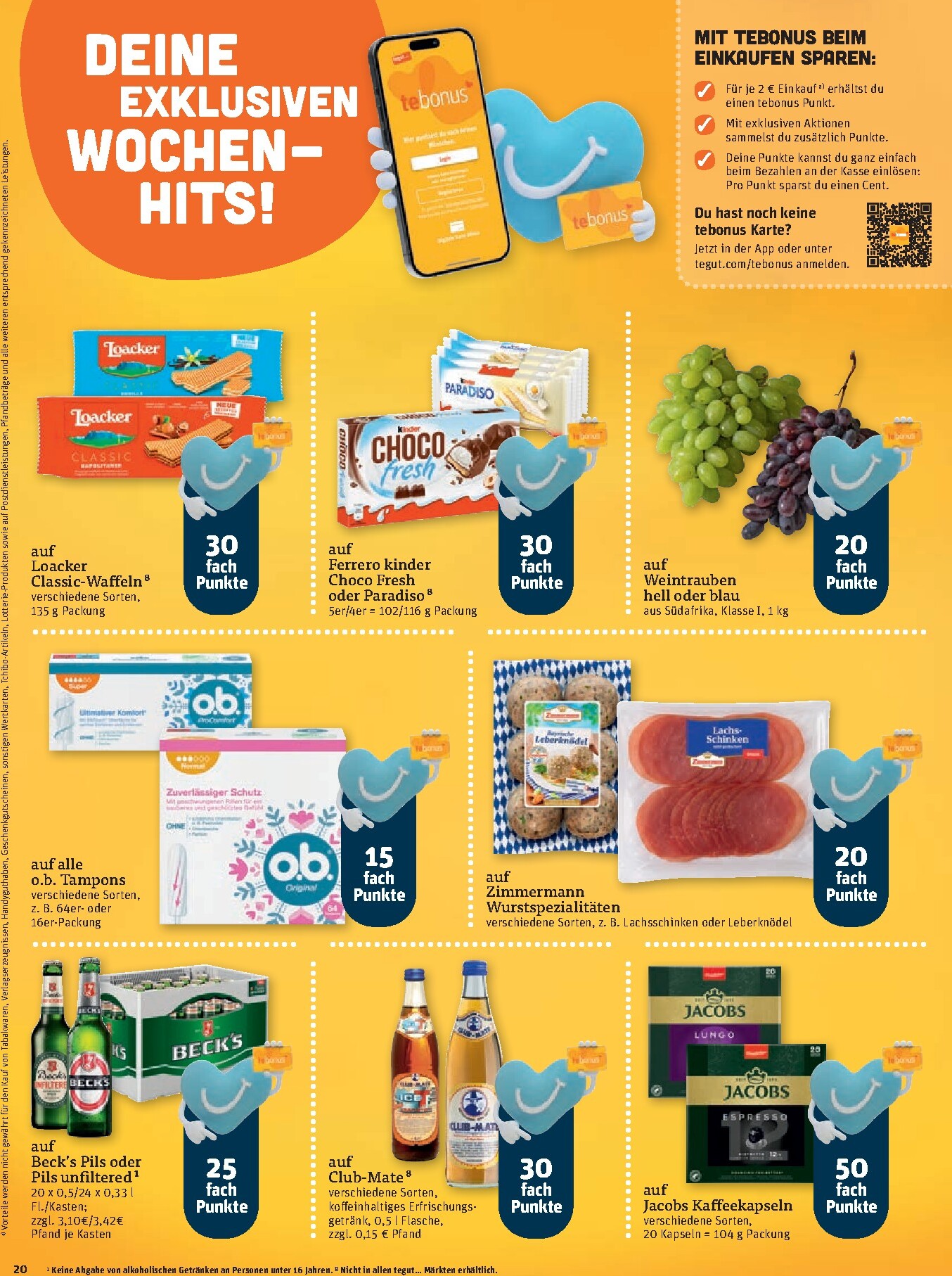tegut - Tegut Prospekt nächste Woche – von Montag 13.04.2026 bis Samstag 18.04.2026 - page: 22