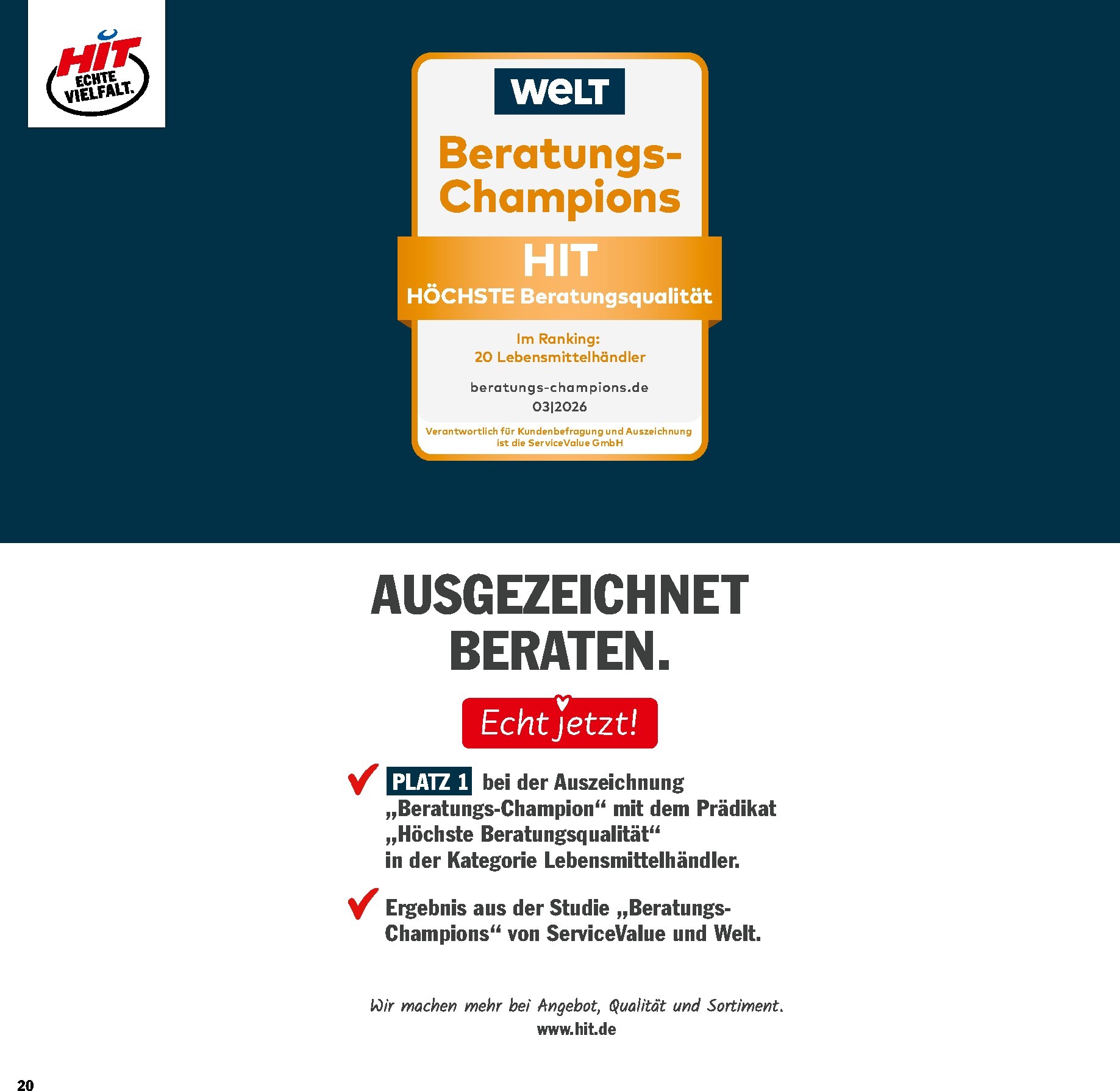 hit - Hit - Grillen Prospekt nächste Woche – von Montag 10.08.2026 bis Samstag 29.08.2026 - page: 20
