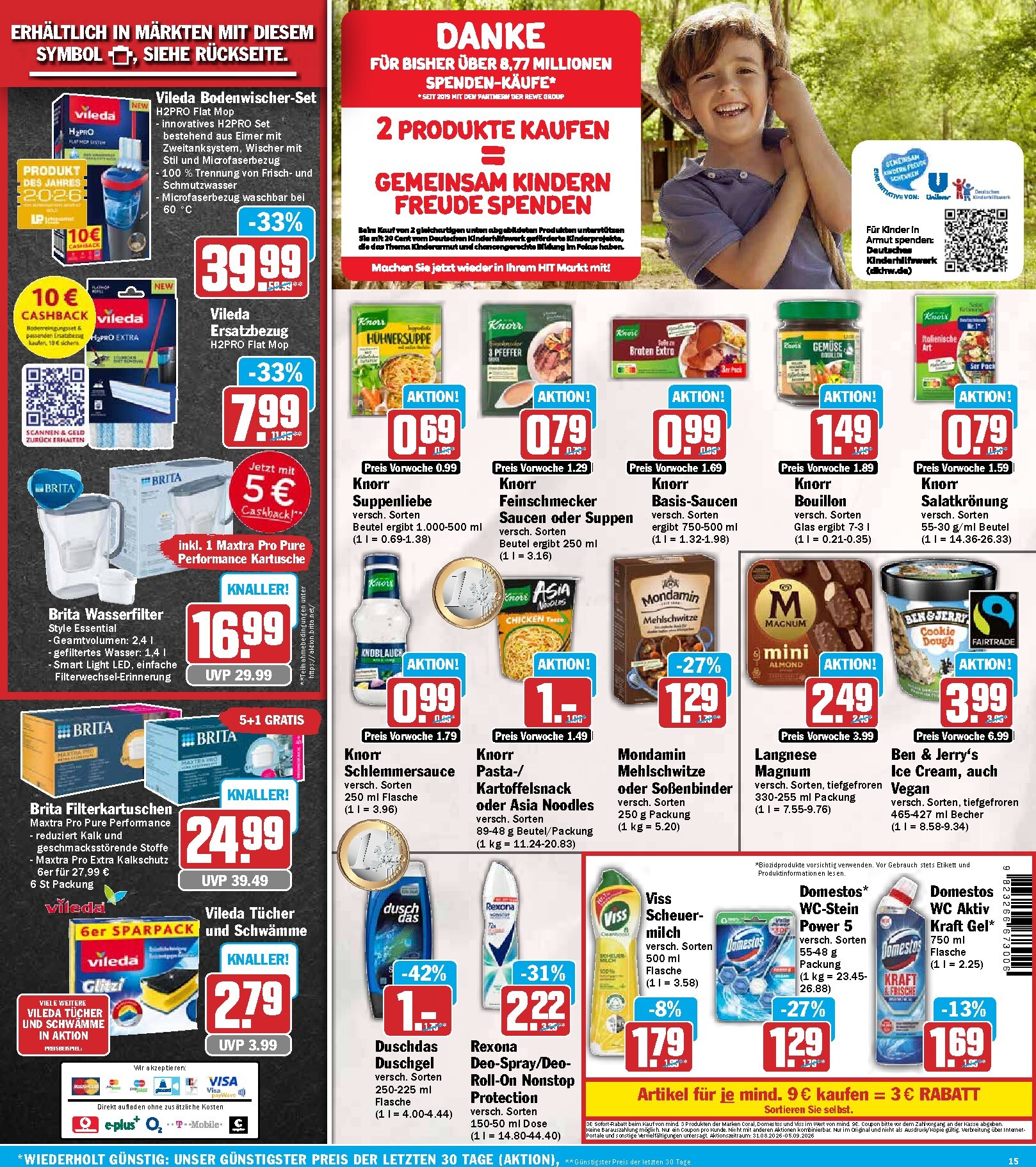 hit - Hit Prospekt nächste Woche – von Montag 31.08.2026 bis Samstag 05.09.2026 - page: 15