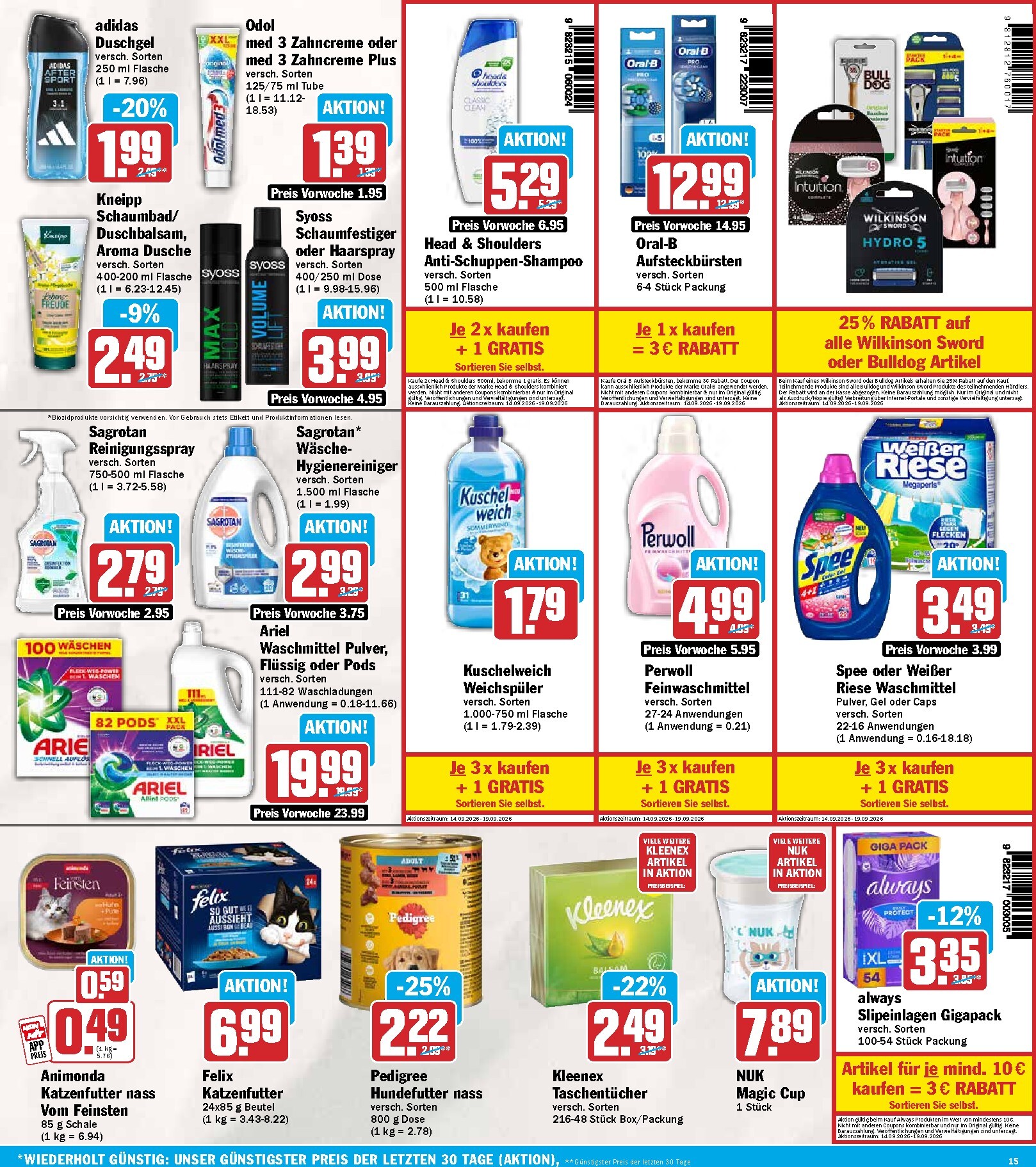 hit - Hit Prospekt nächste Woche – von Montag 14.09.2026 bis Samstag 19.09.2026 - page: 15