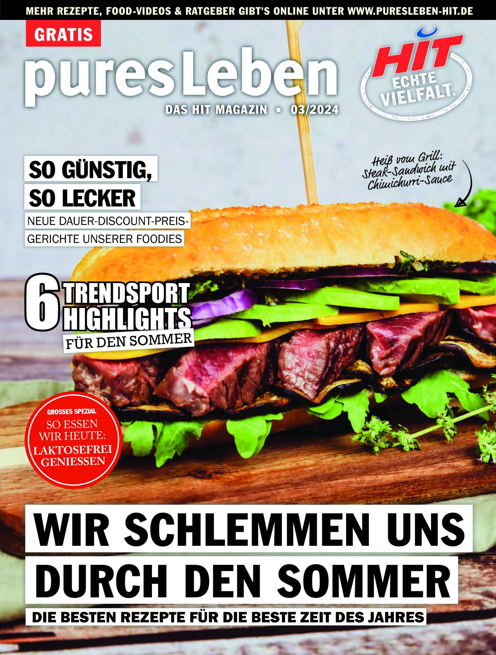 hit - Hit - pures Leben-Prospekt gültig ab 01.03. - 31.12. - page: 1