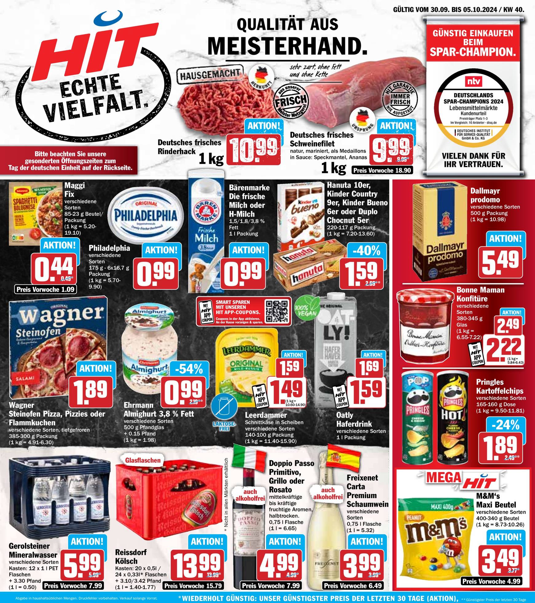 hit - Hit-Prospekt gültig ab 30.09. - 05.10.