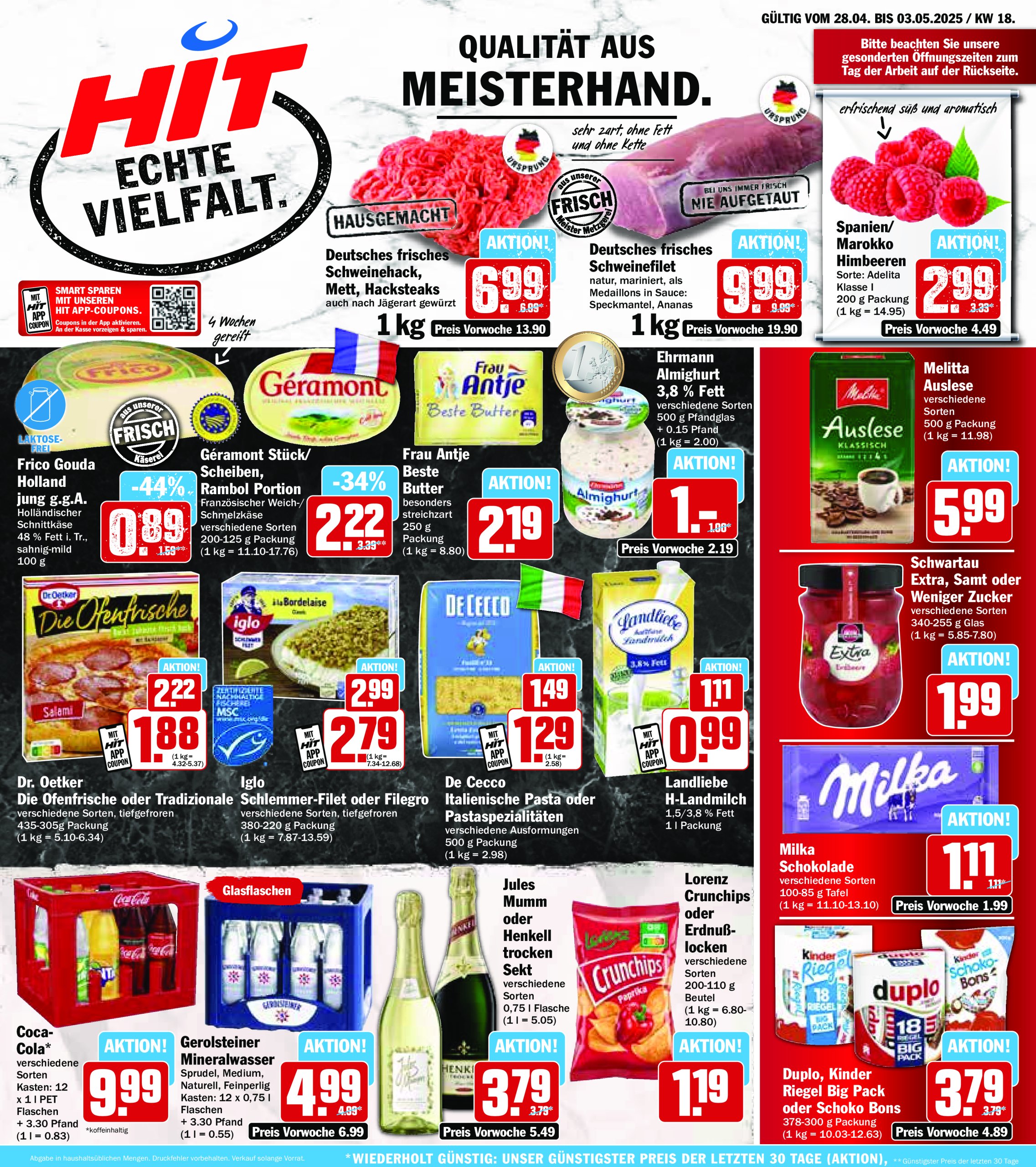 hit - Hit-Prospekt gültig von 28.04. bis 03.05.