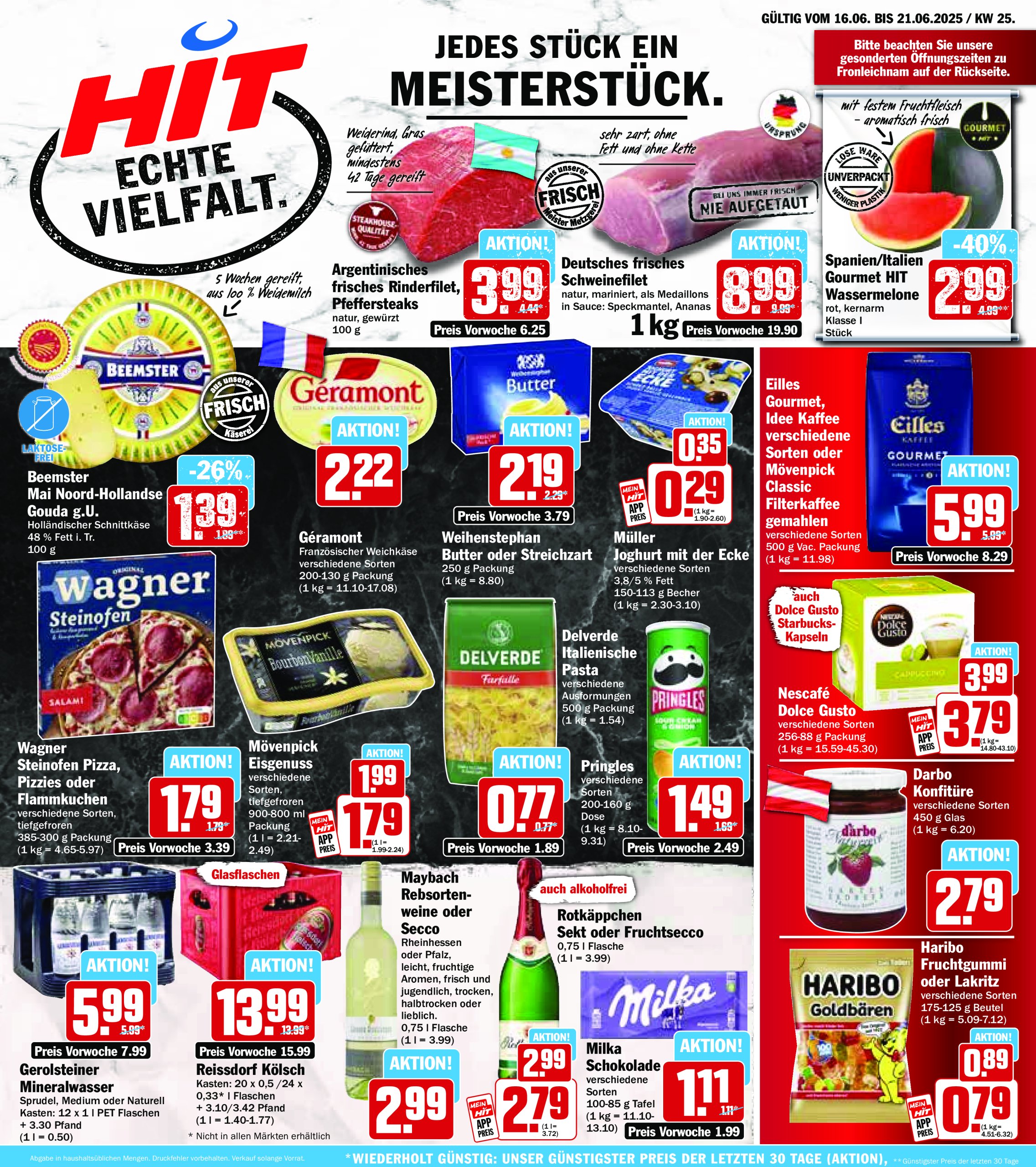 hit - Hit-Prospekt gültig vom 16.06. bis 21.06. - page: 1