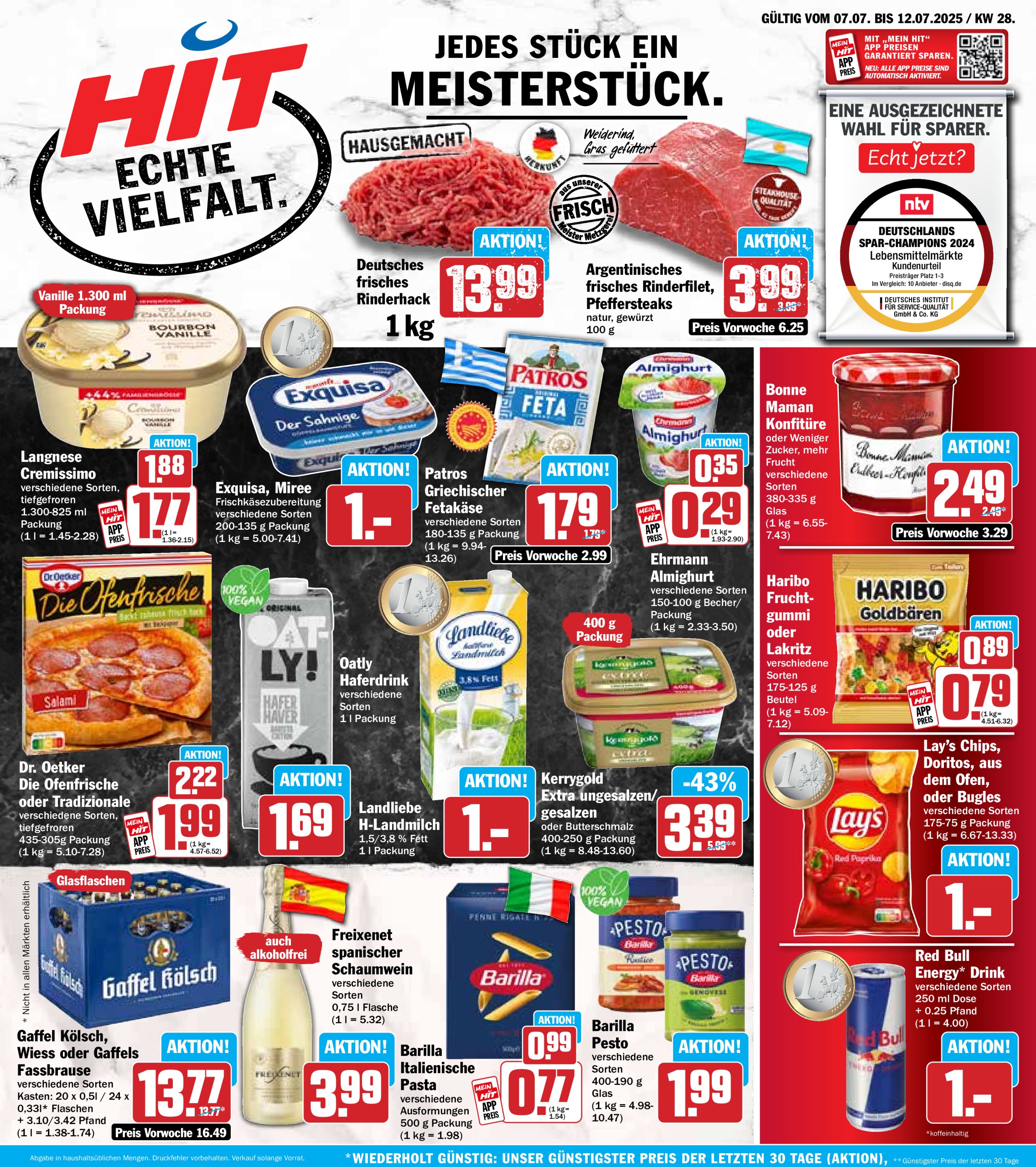 hit - Hit-Prospekt gültig vom 07.07. bis 12.07. - page: 1