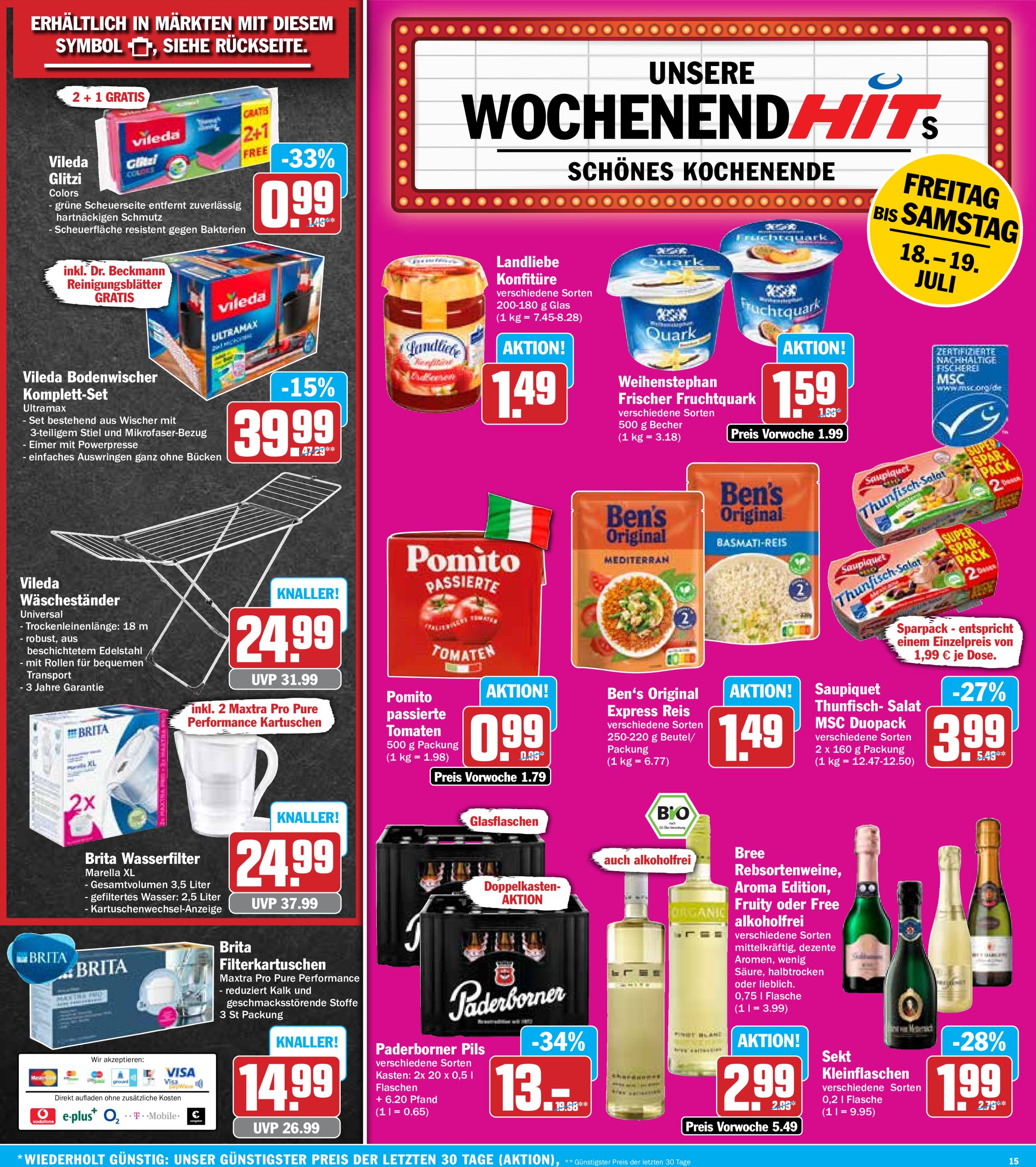 hit - Hit-Prospekt gültig vom 14.07. bis 19.07. - page: 15