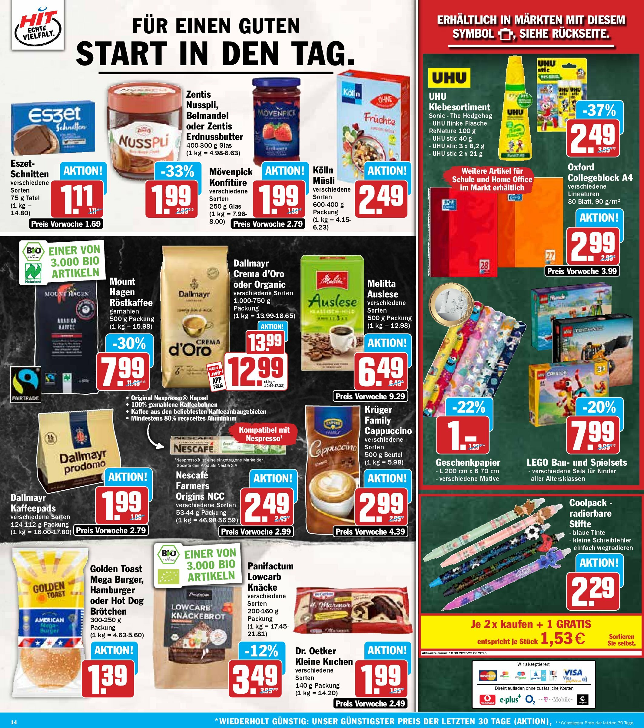 hit - Hit-Prospekt gültig vom 18.08. bis 23.08. - page: 14
