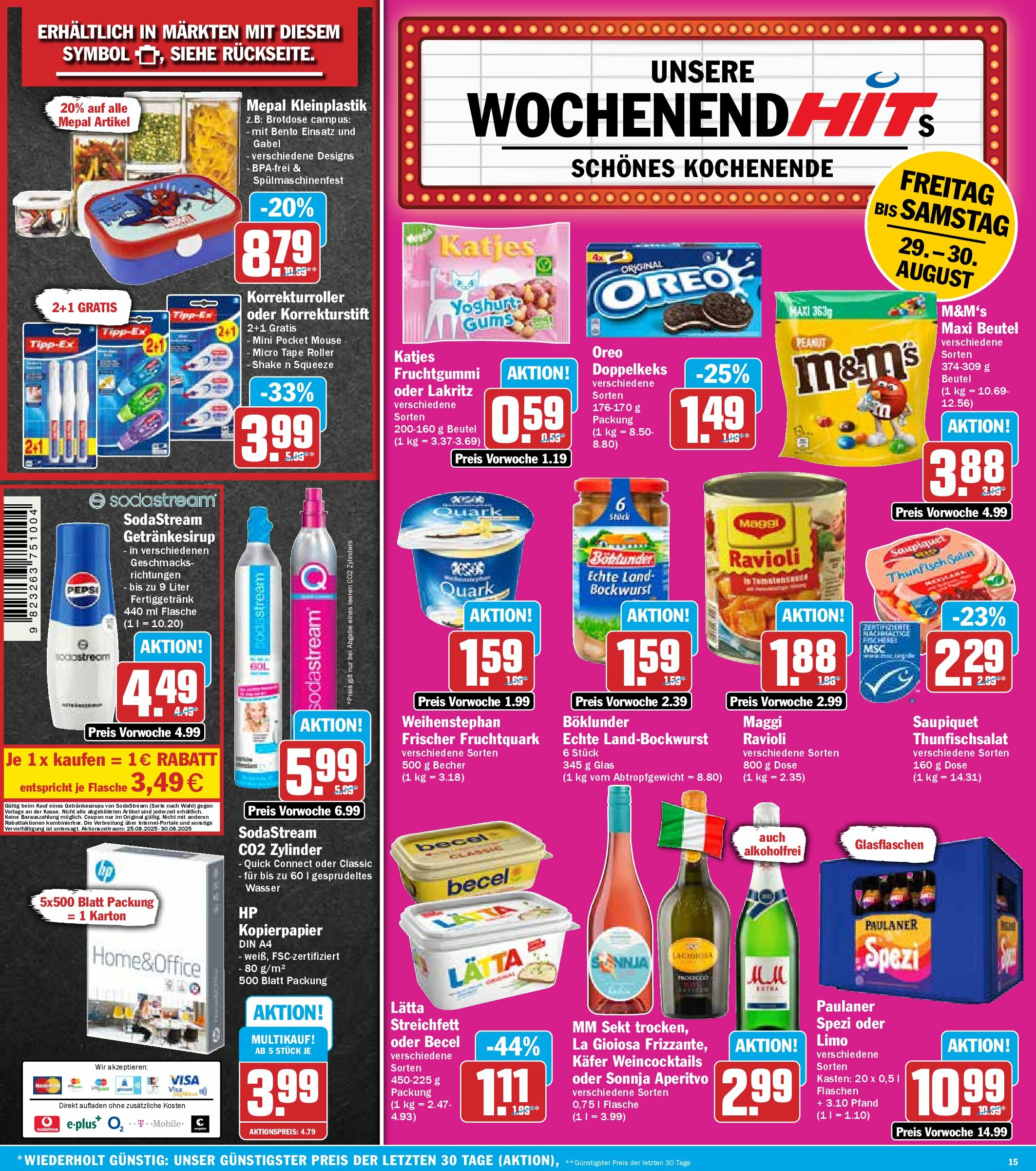 hit - Hit-Prospekt gültig vom 25.08. bis 30.08. - page: 15