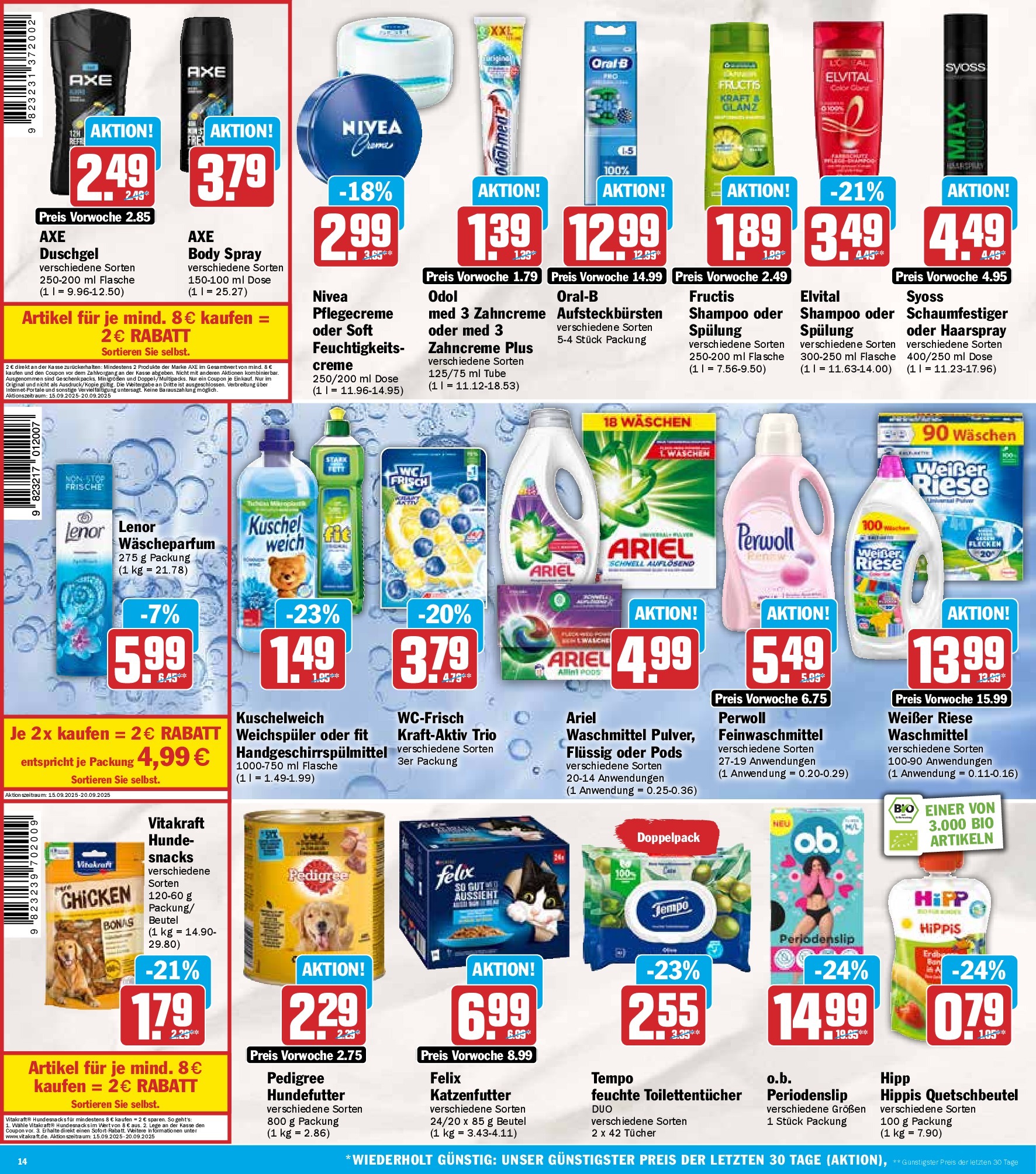 hit - Hit-Prospekt gültig vom 15.09. bis 20.09. - page: 14