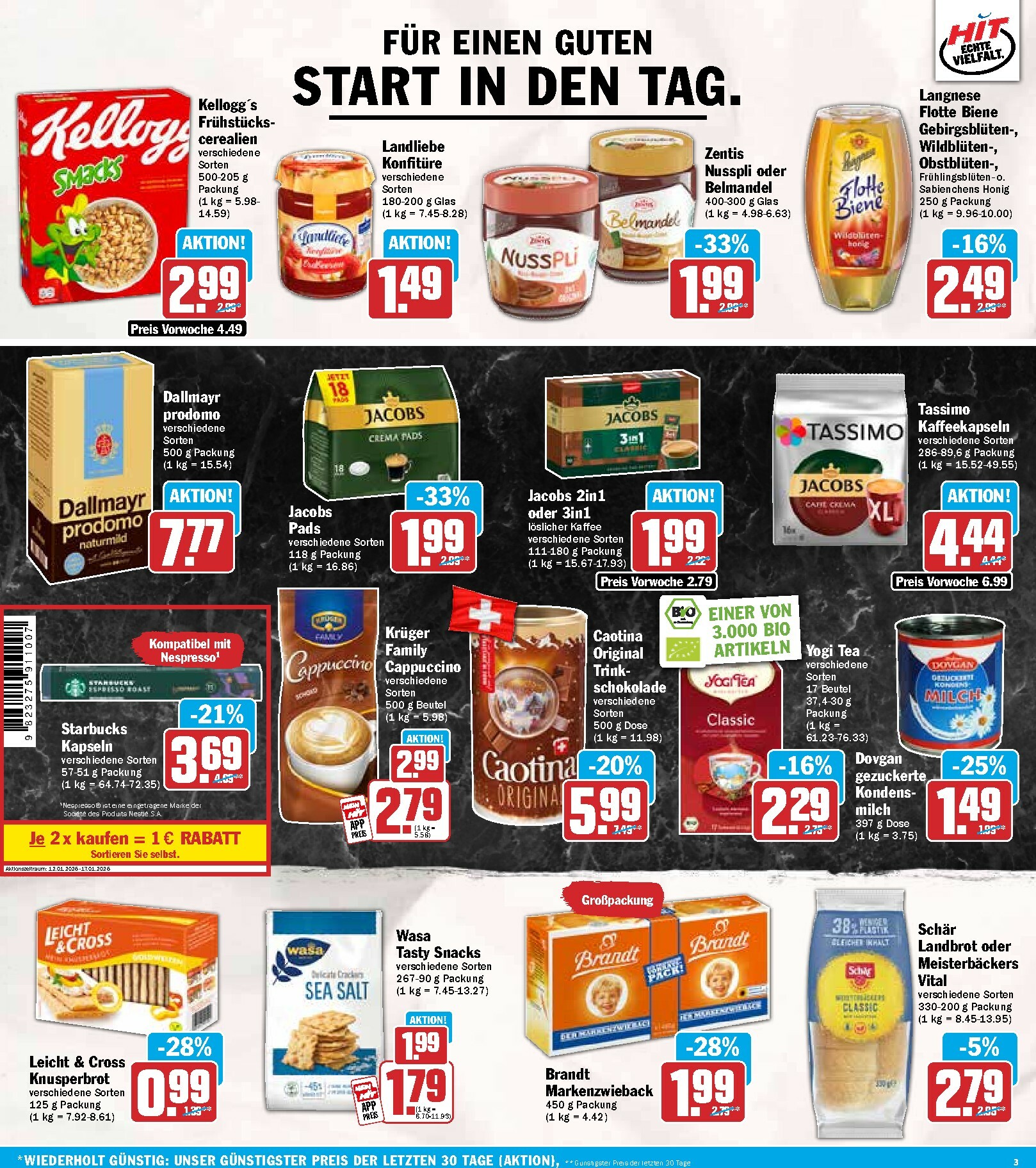 hit - Hit-Prospekt gültig vom 12.01. bis 17.01. - page: 3