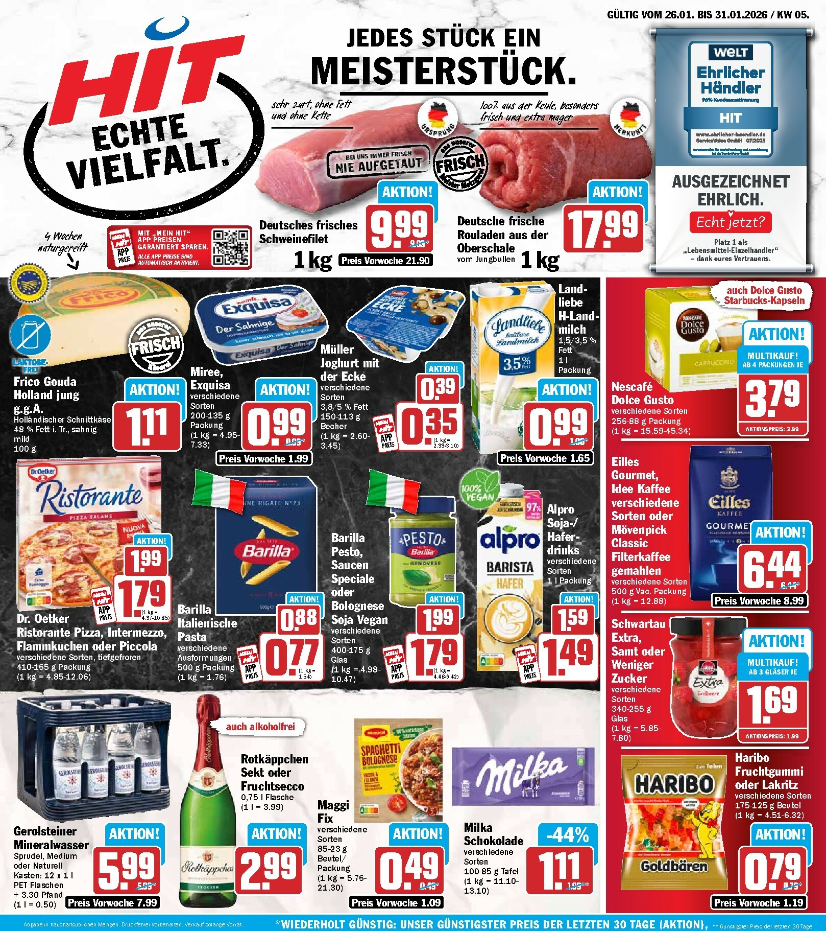 hit - Hit-Prospekt gültig vom 26.01. bis 31.01. - page: 1