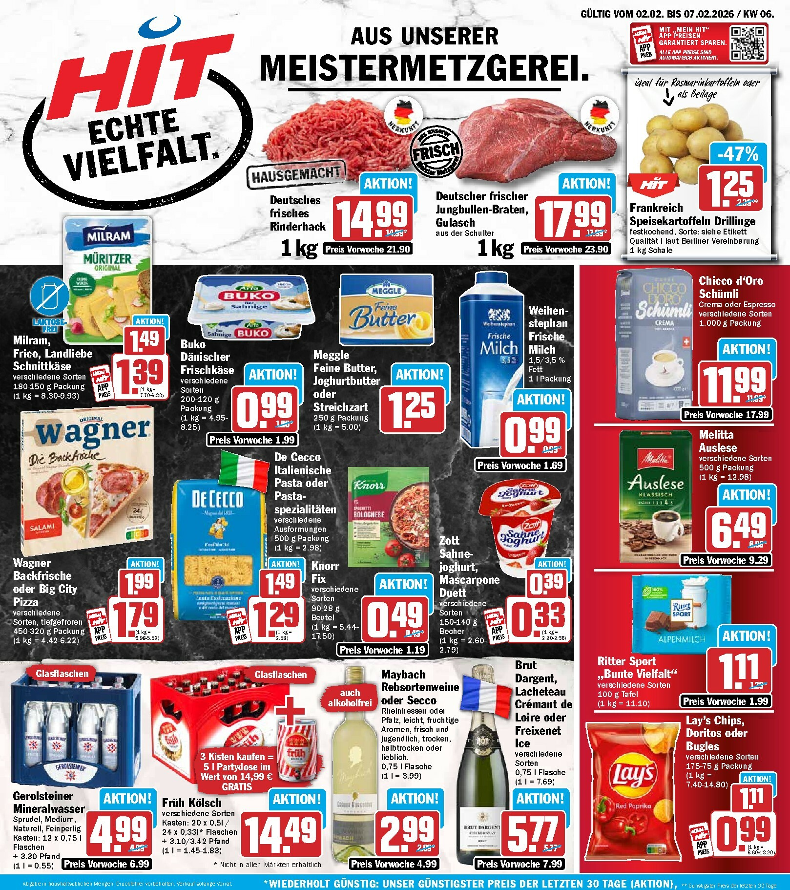 hit - Hit-Prospekt gültig vom 02.02.2026 bis 07.02.2026 - page: 1