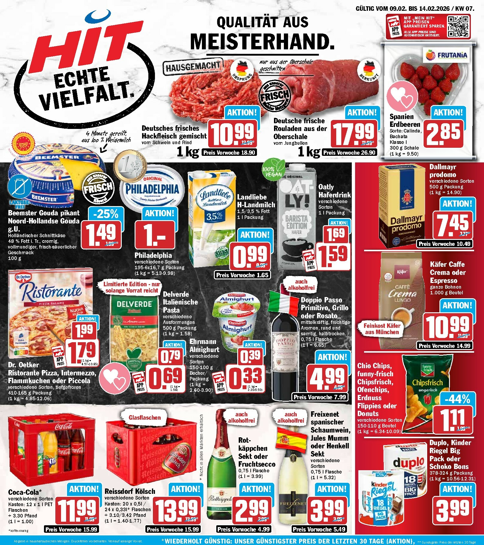 hit - Hit-Prospekt gültig vom 09.02.2026 bis 14.02.2026