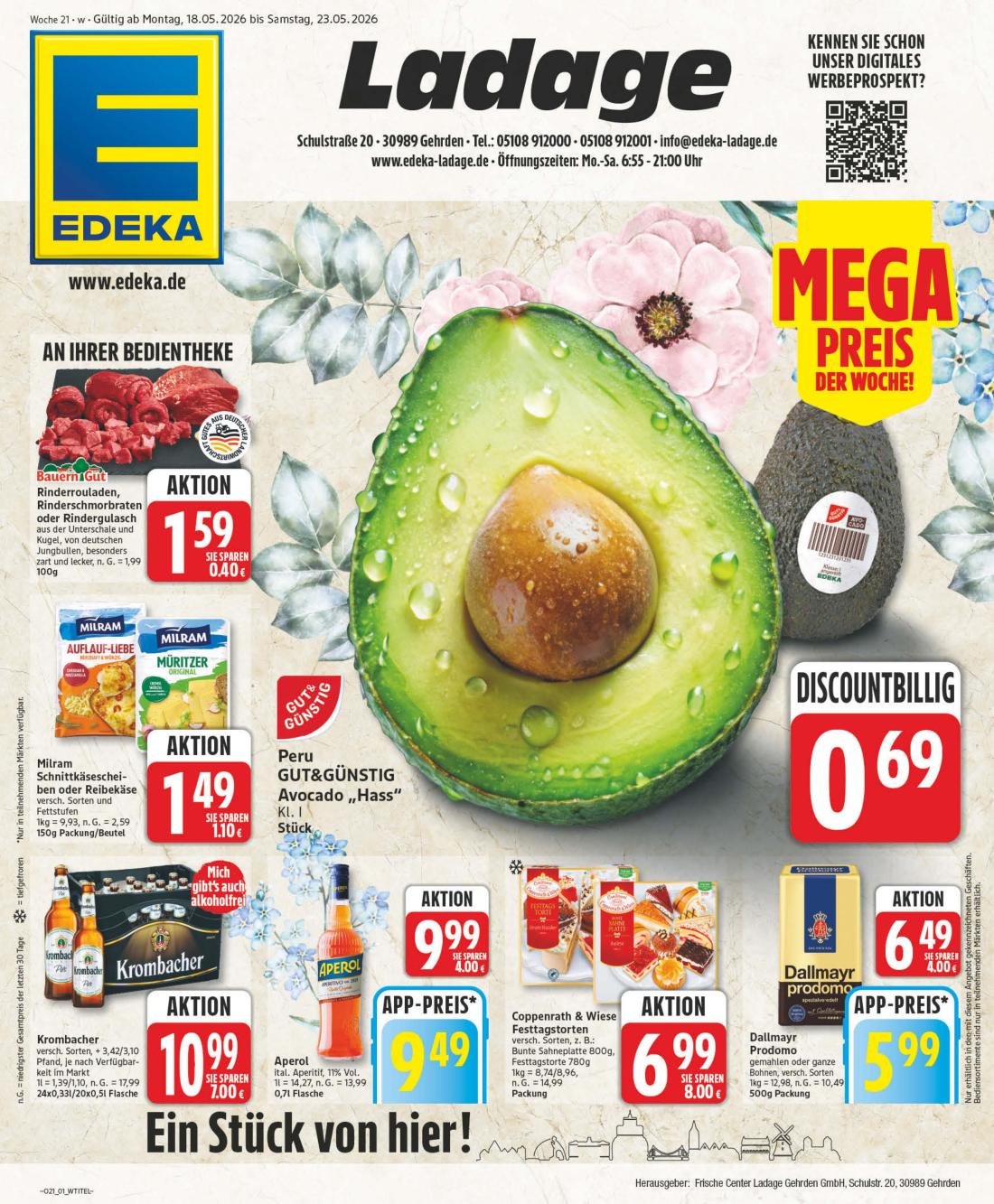 np - NP - Gehrden Prospekt nächste Woche – von Montag 18.05.2026 bis Samstag 23.05.2026
