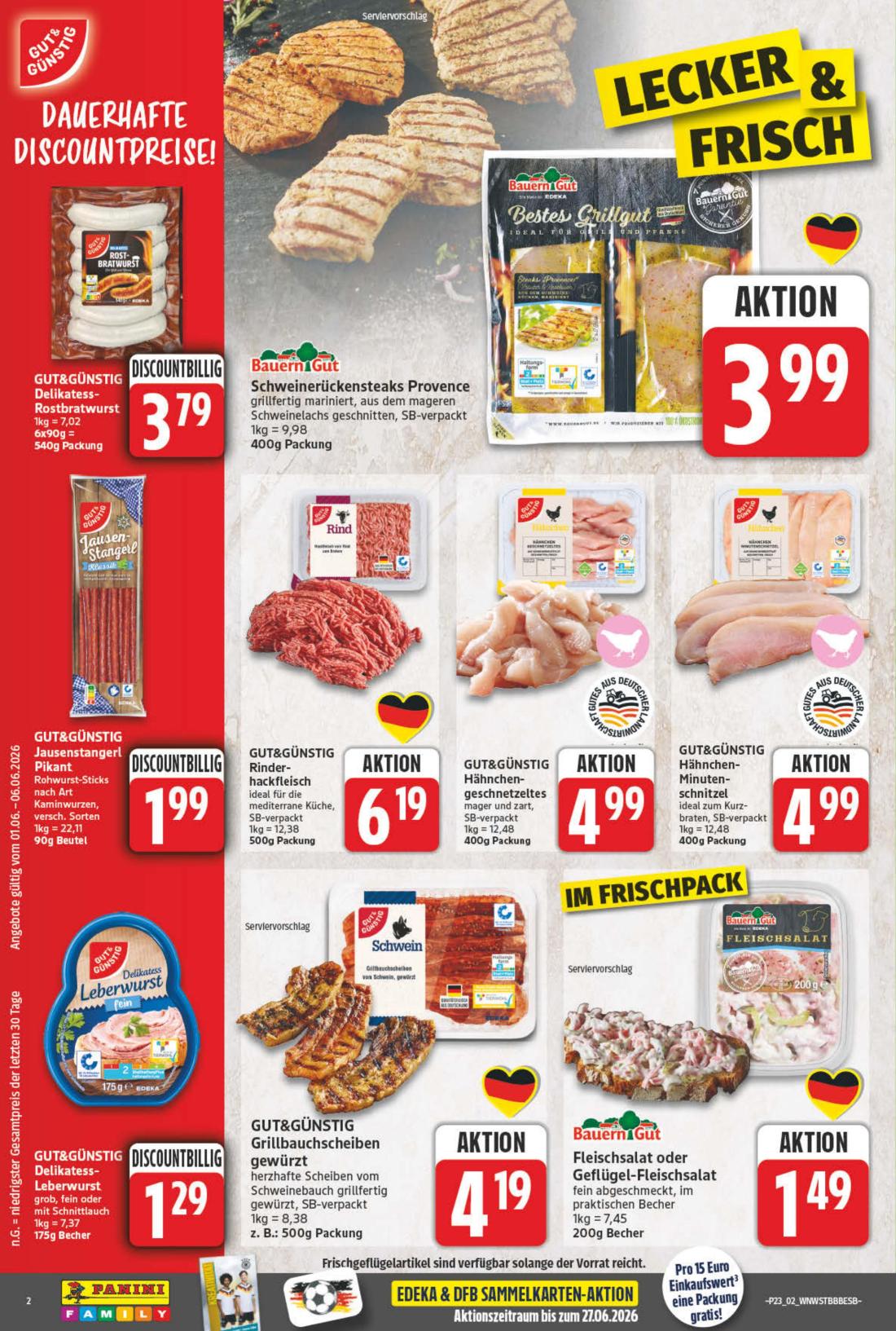 np - NP - nah & gut - Wenningsen, Hessisch Oldendorf Prospekt – von Montag 01.06.2026 bis Samstag 06.06.2026 - page: 2