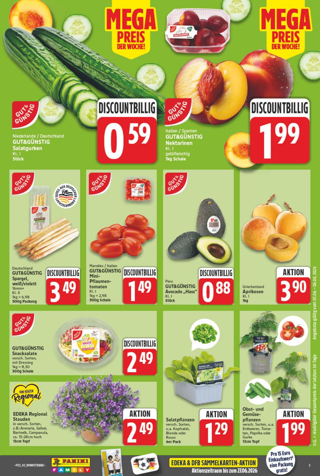 np - NP - nah & gut - Wenningsen, Hessisch Oldendorf Prospekt – von Montag 01.06.2026 bis Samstag 06.06.2026 - page: 3