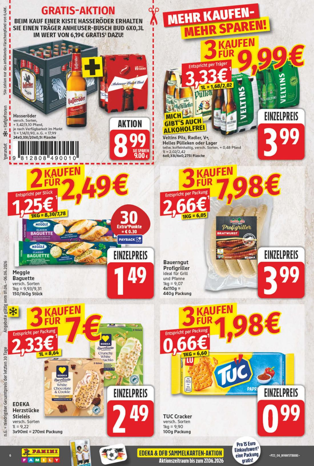 np - NP - nah & gut - Wenningsen, Hessisch Oldendorf Prospekt – von Montag 01.06.2026 bis Samstag 06.06.2026 - page: 6