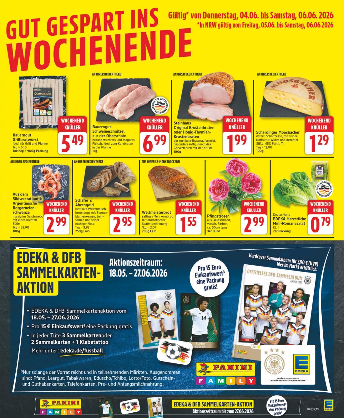 np - NP - Edeka - Ronnenberg Prospekt – von Montag 01.06.2026 bis Samstag 06.06.2026 - page: 15