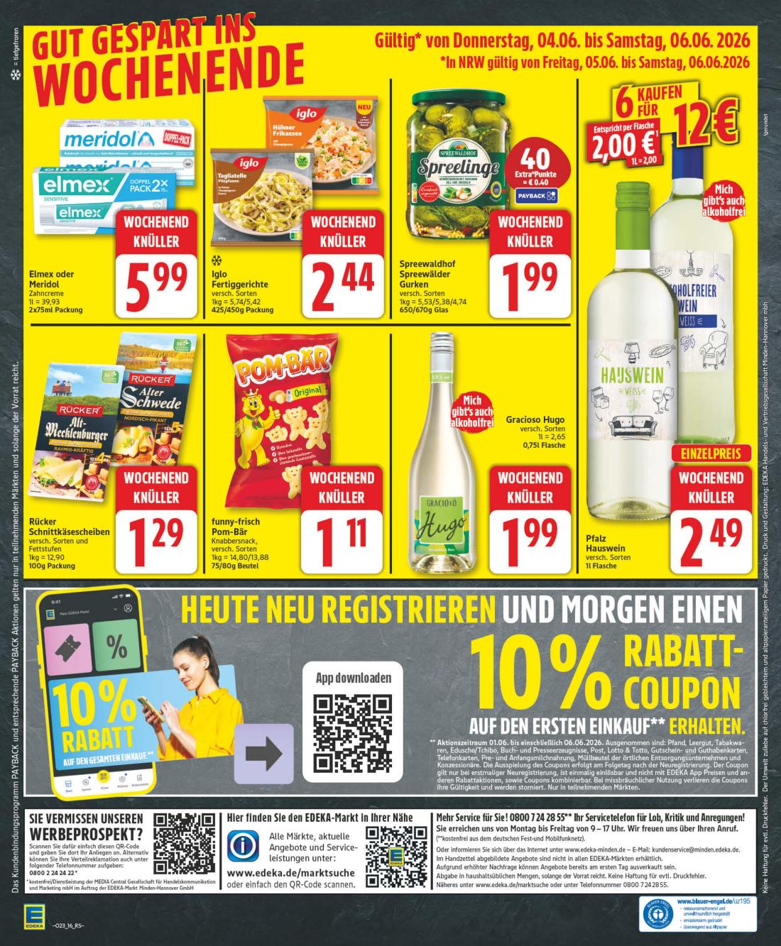 np - NP - Edeka - Ronnenberg Prospekt – von Montag 01.06.2026 bis Samstag 06.06.2026 - page: 16