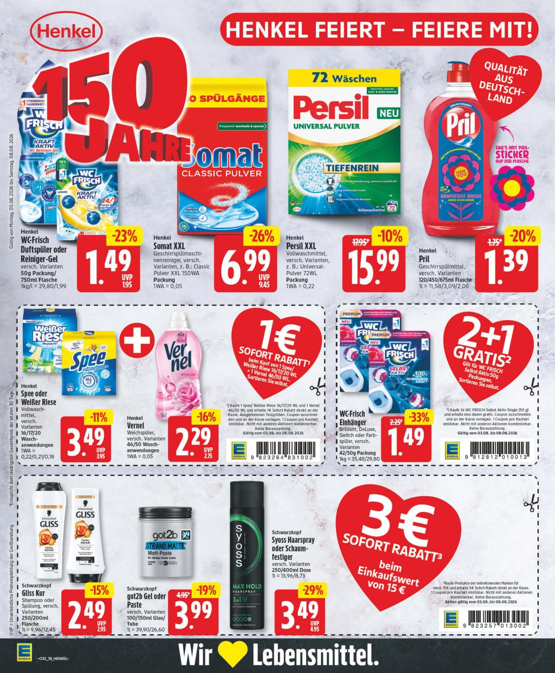 np - NP - Ronnenberg Prospekt nächste Woche – von Montag 03.08.2026 bis Samstag 08.08.2026 - page: 18