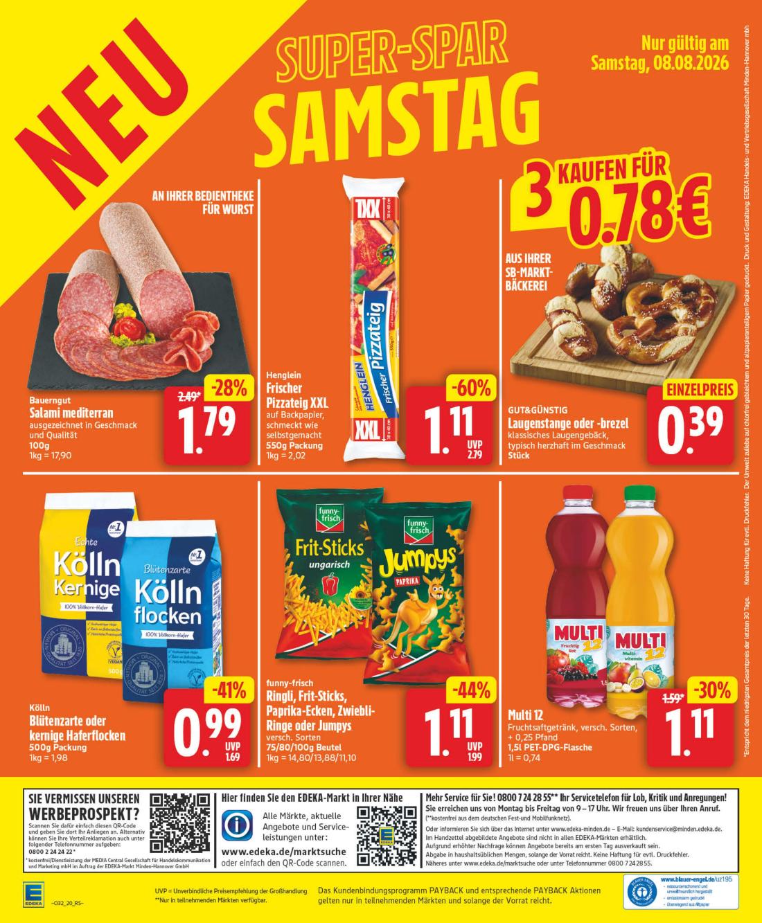 np - NP - Wennigsen Prospekt nächste Woche – von Montag 03.08.2026 bis Samstag 08.08.2026 - page: 20