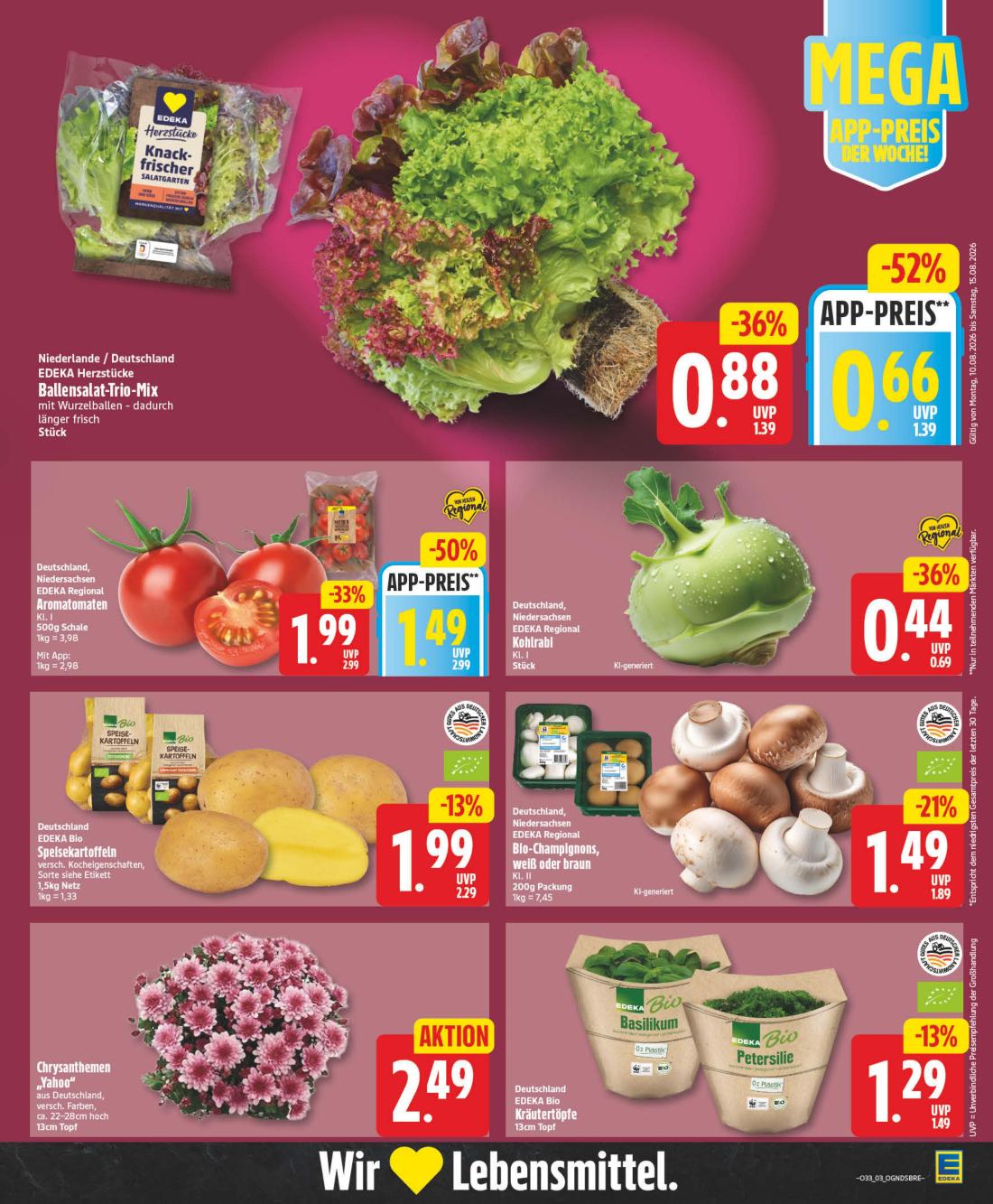 np - NP - Wennigsen Prospekt nächste Woche – von Montag 10.08.2026 bis Samstag 15.08.2026 - page: 3