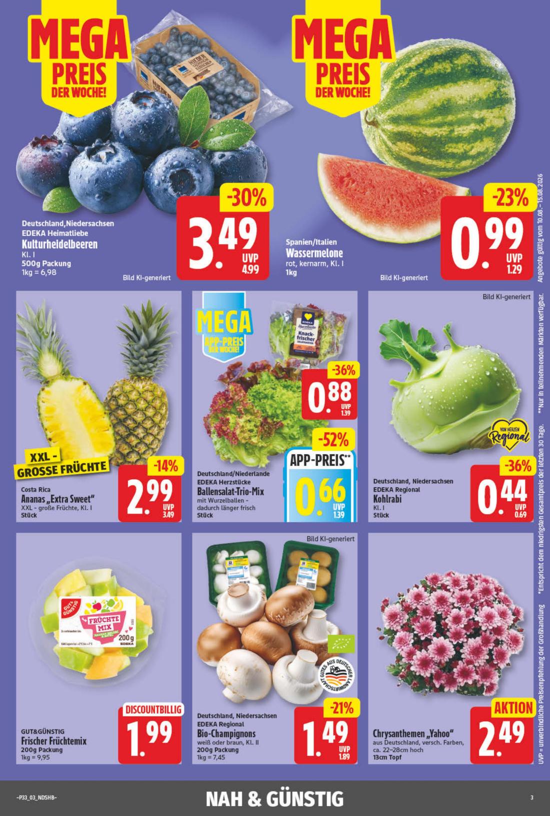 np - NP - Hessisch Oldendorf, Wennigsen Prospekt nächste Woche – von Montag 10.08.2026 bis Samstag 15.08.2026 - page: 3