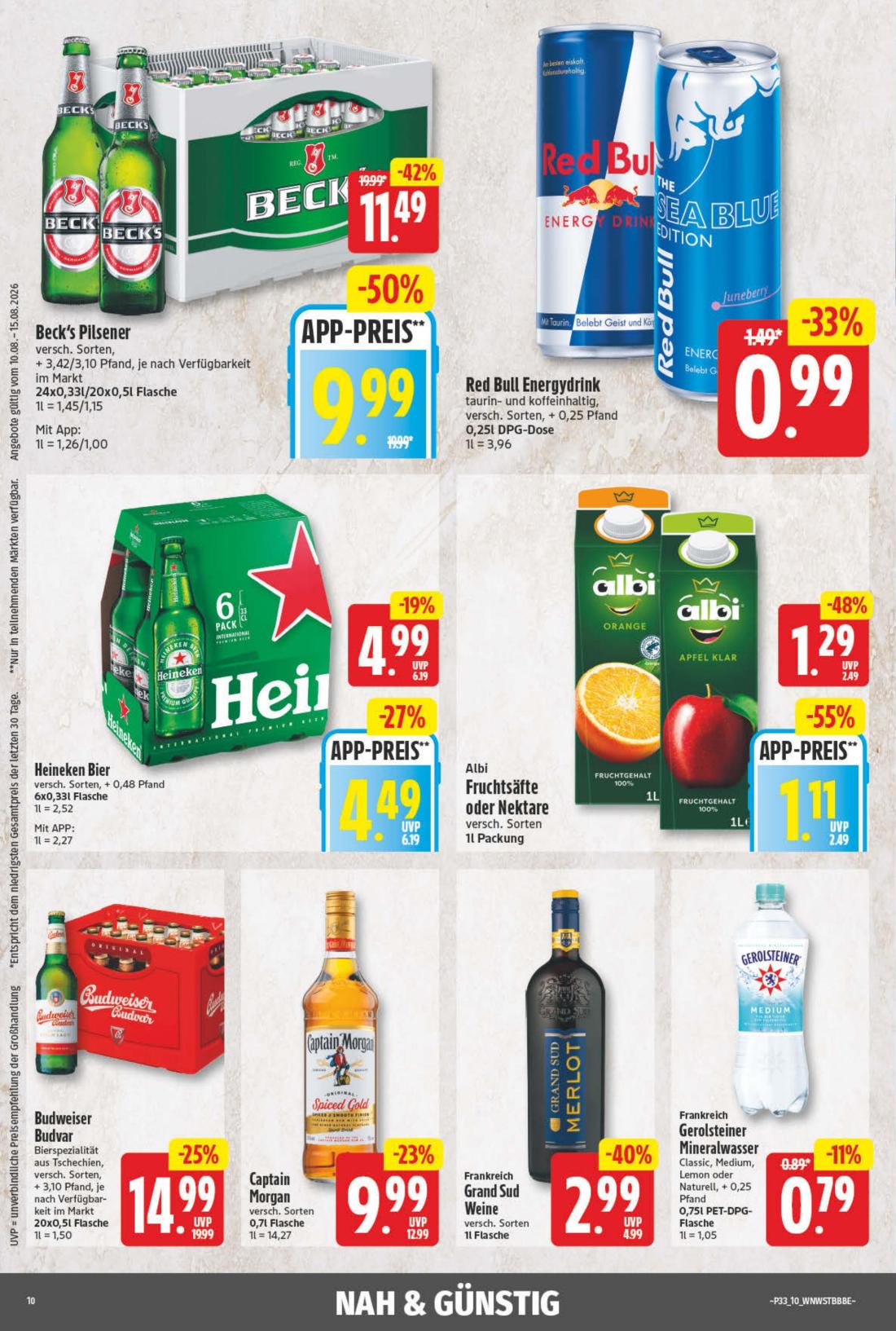 np - NP - Hessisch Oldendorf, Wennigsen Prospekt nächste Woche – von Montag 10.08.2026 bis Samstag 15.08.2026 - page: 10