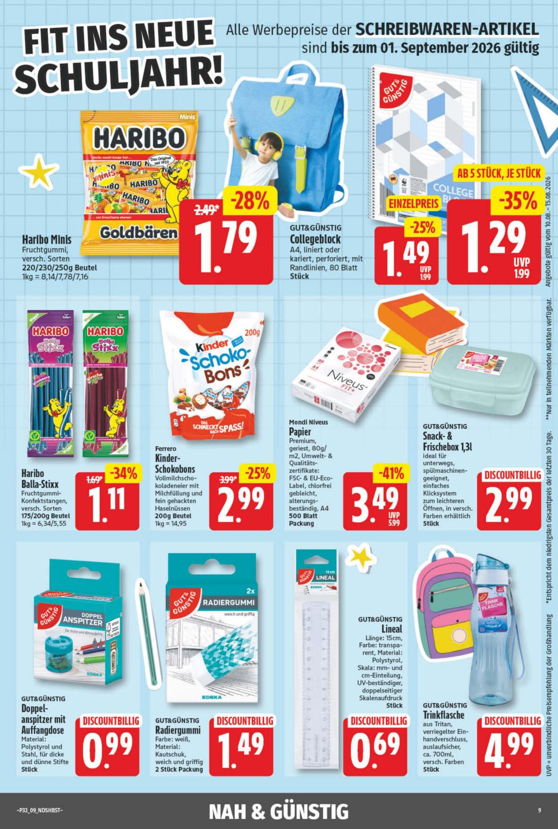 np - NP - Hessisch Oldendorf, Wennigsen Prospekt nächste Woche – von Montag 10.08.2026 bis Samstag 15.08.2026 - page: 9