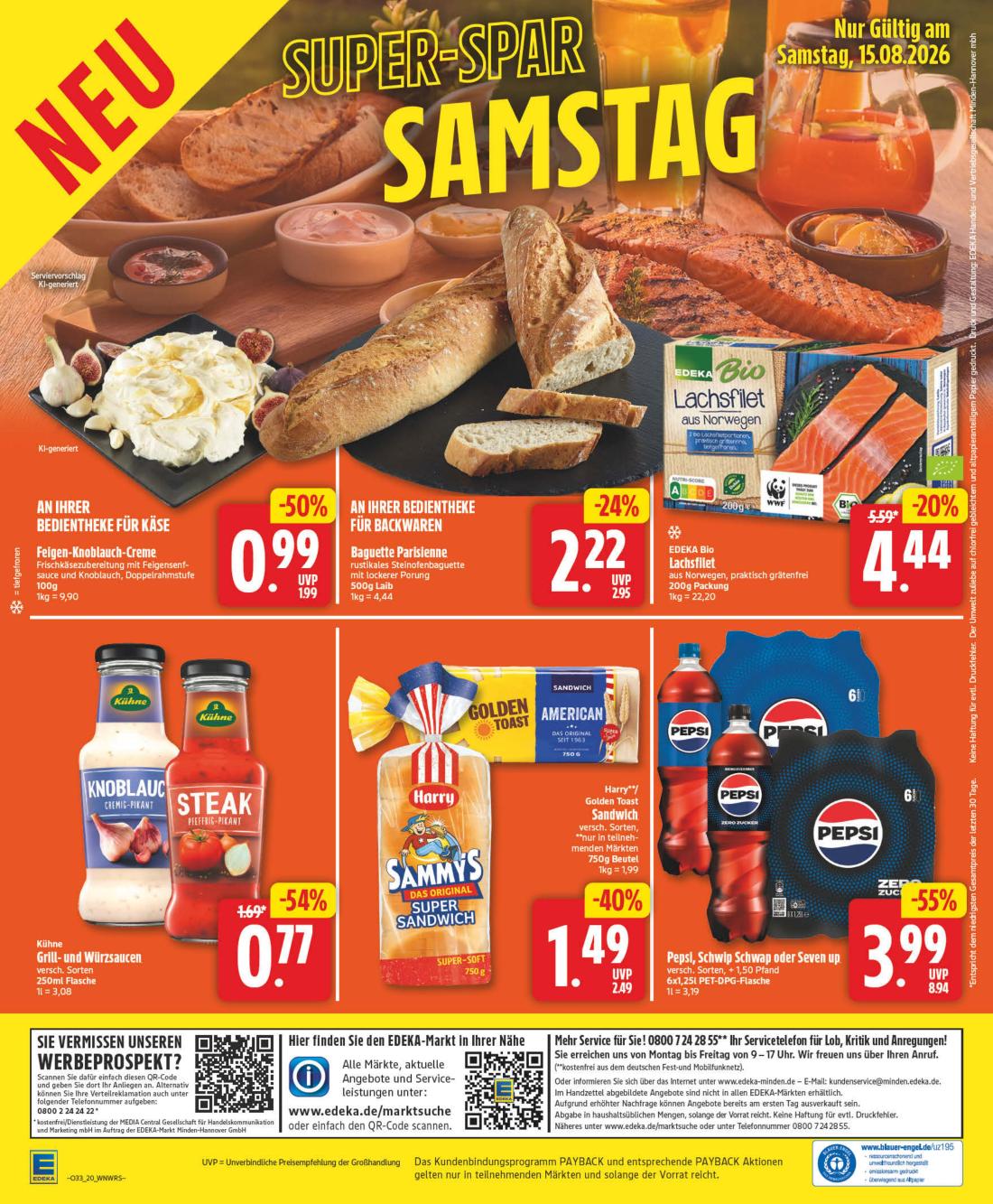 np - NP - Edeka - Hemmingen Prospekt nächste Woche – von Montag 10.08.2026 bis Samstag 15.08.2026 - page: 20